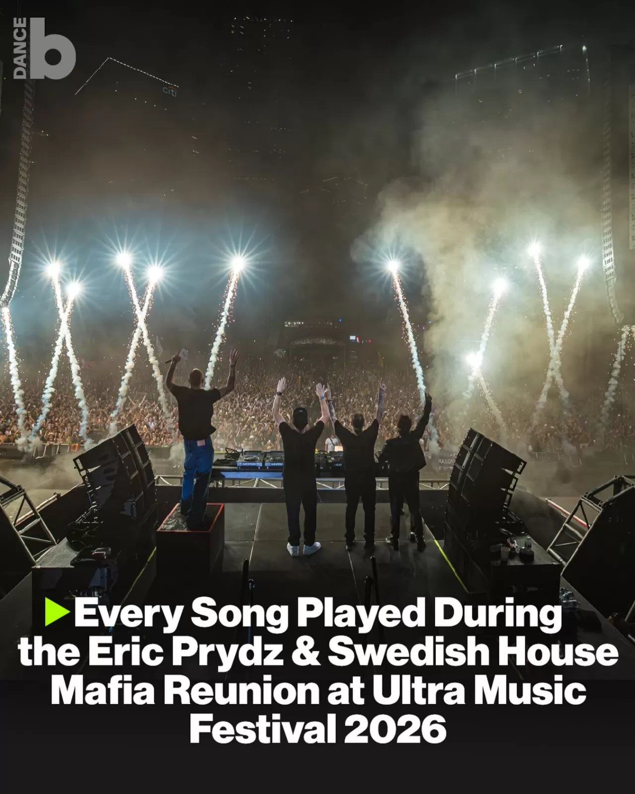 Swedish House Mafia and Eric Prydz Reunite After 20 Years at Ultra 2026