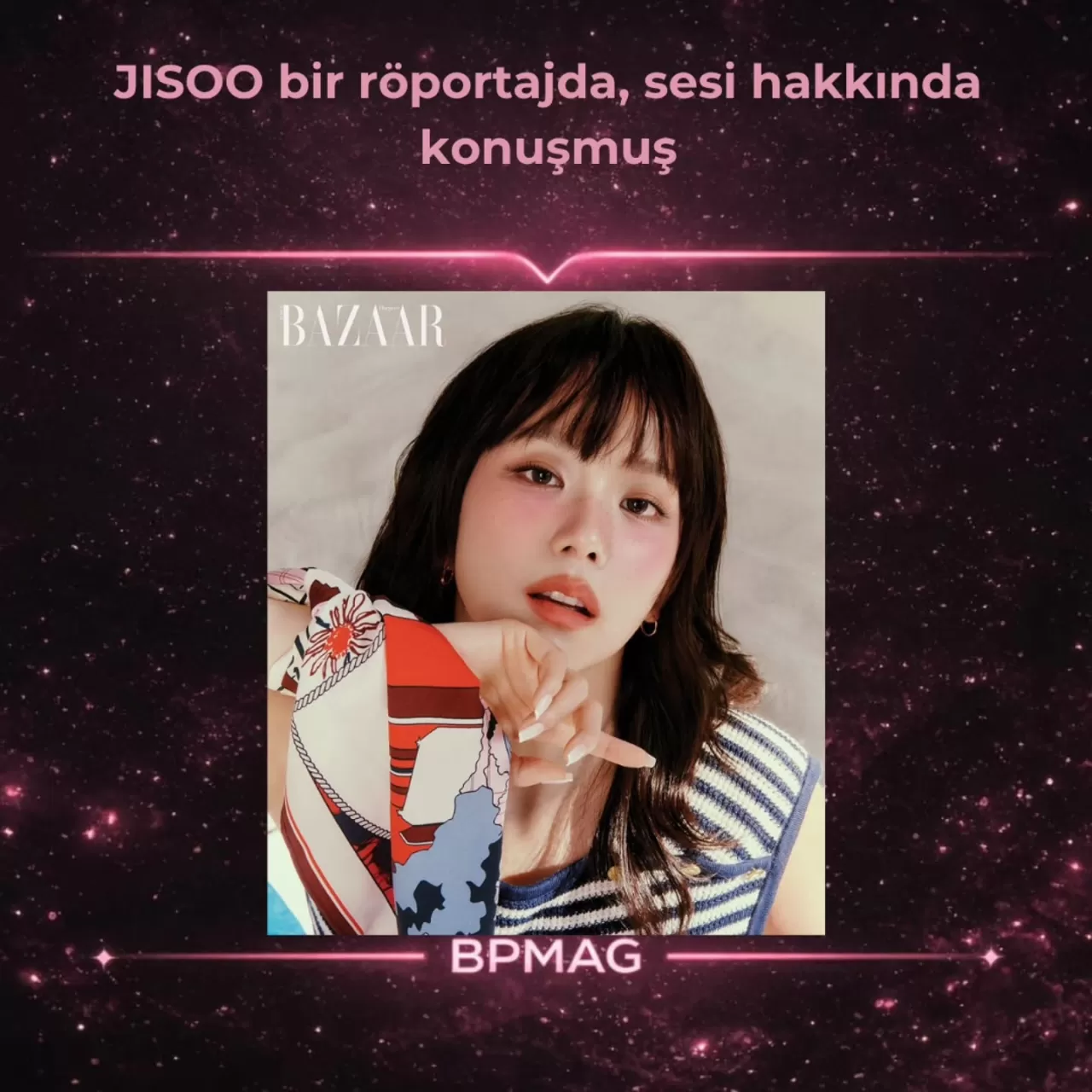 JISOO: "Sesimi Hâlâ Keşfetme Sürecindeyim"