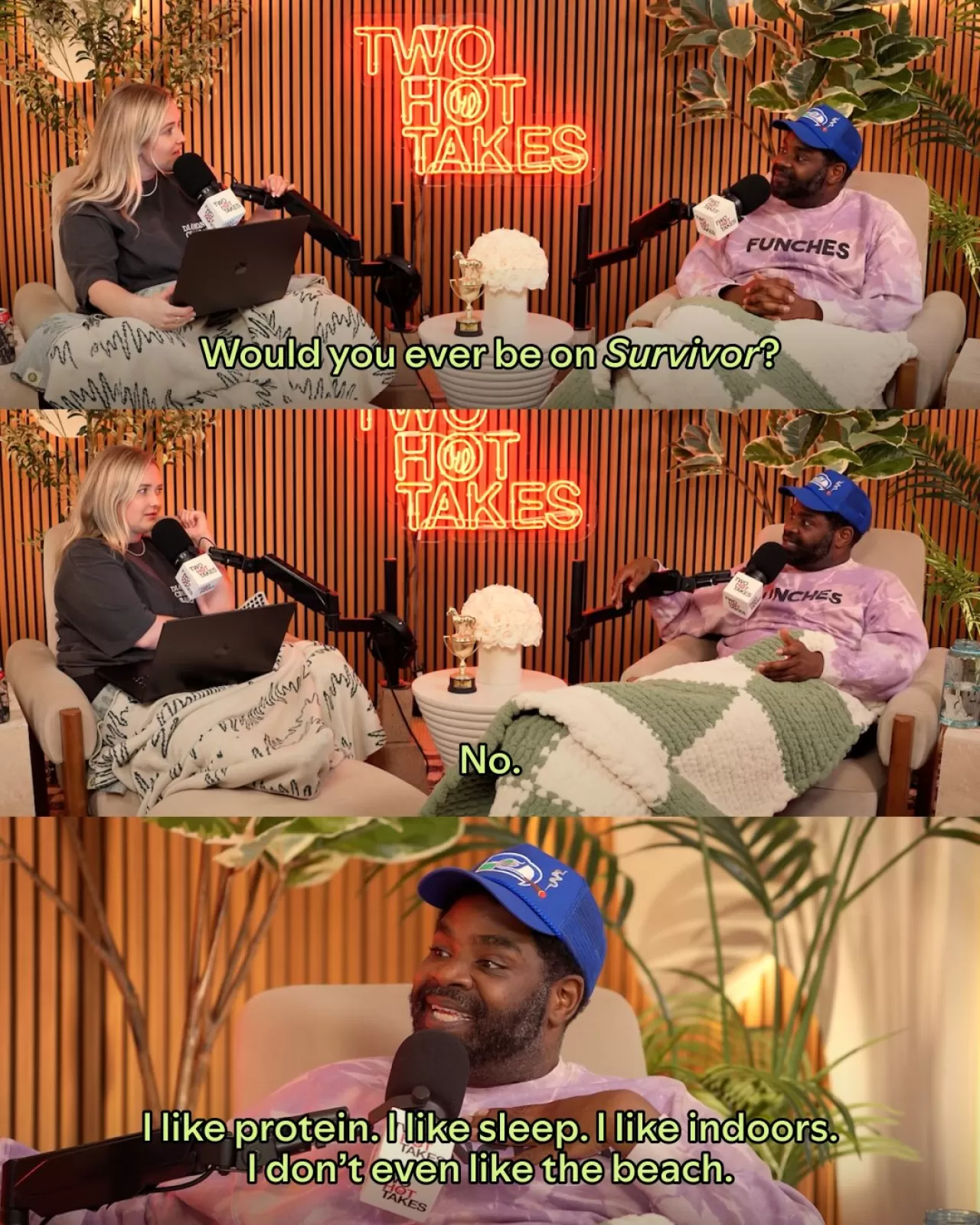 Ron Funches, Two Hot Takes Podcast'inde: Spotify'da Eğlence Dorukta