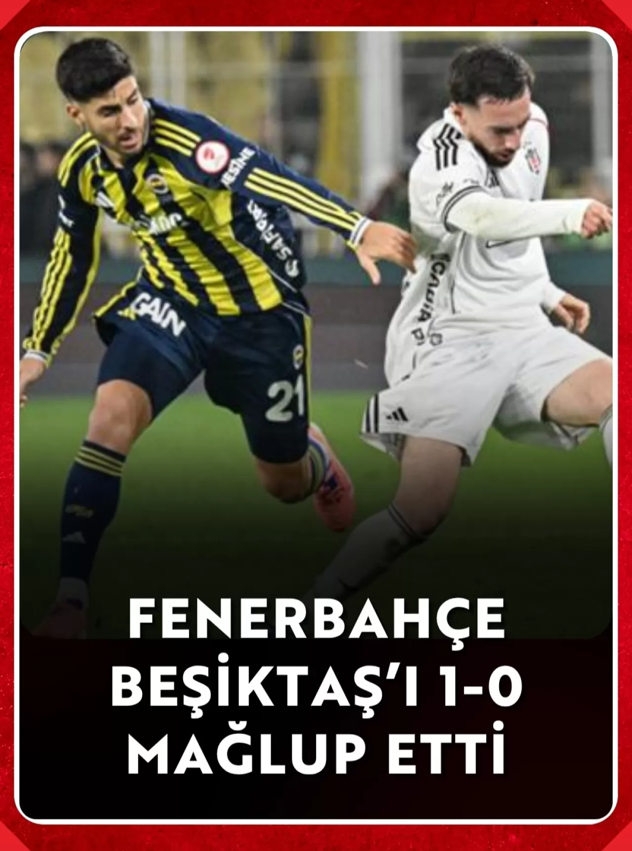 Fenerbahçe 1-0 Beşiktaş'ı Mağlup Etti! Süper Lig 28. Hafta