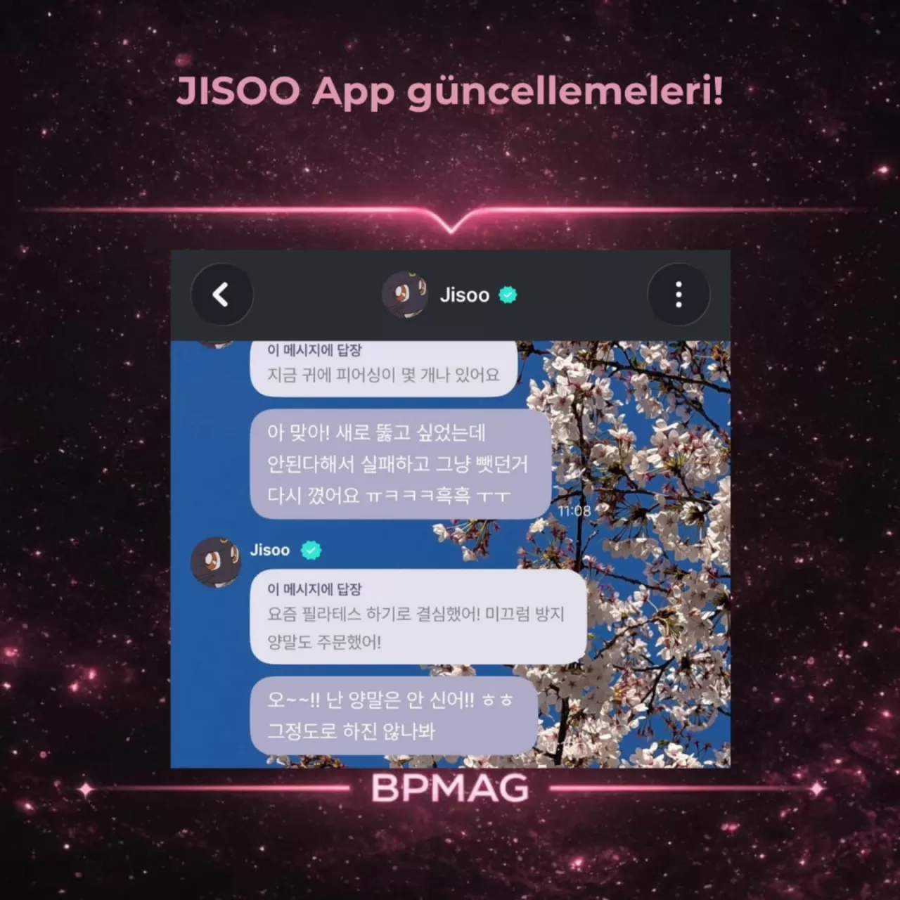 Jisoo'nun Pilates Sırrı: "Sayıları Tersten Sayıyorum"