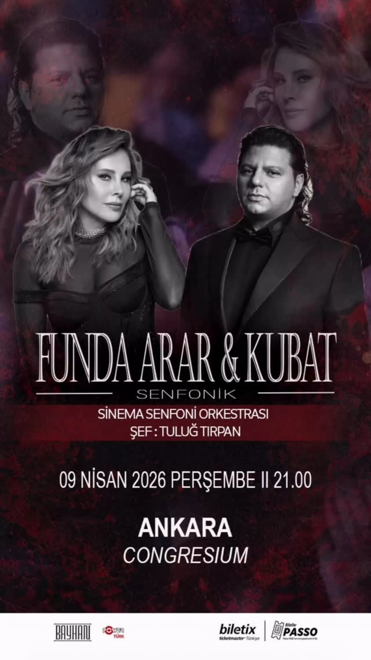 Funda Arar ve Kubat Senfonik Konser İçin Ankara'da Buluşuyor!