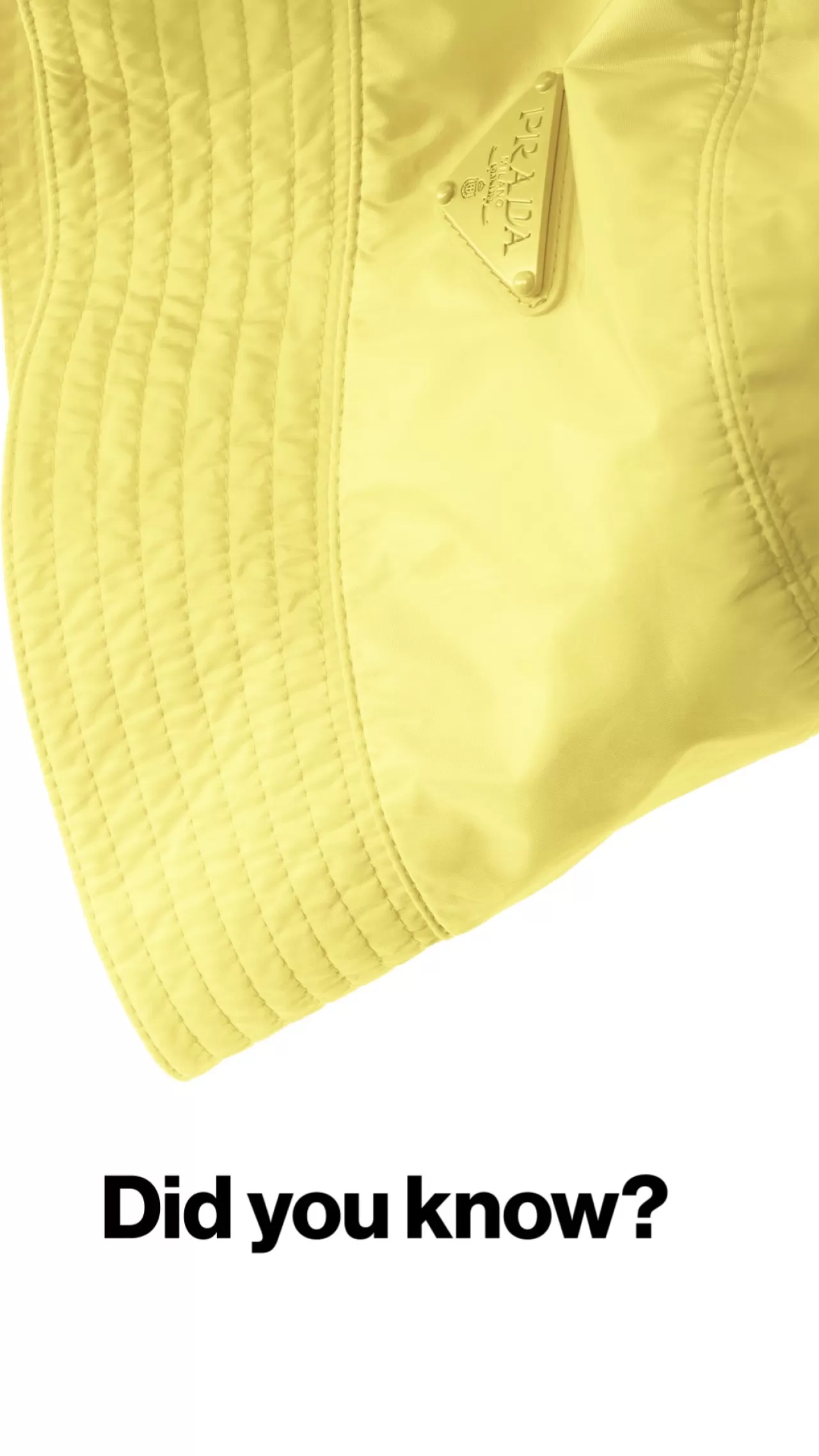 Prada Re Nylon: Geri Dönüştürülmüş Naylon ile Sürdürülebilirlik