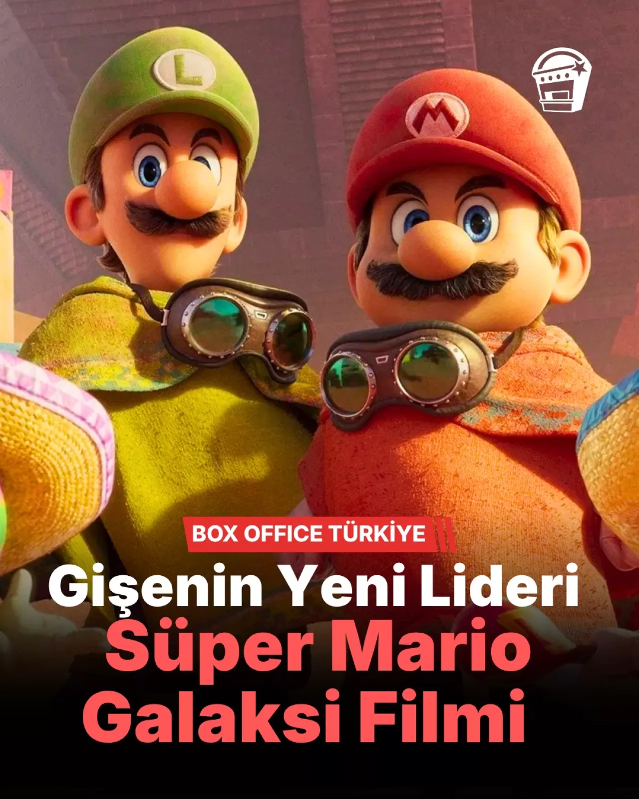 Süper Mario Galaksi Filmi Türkiye Gişesinde Zirvede!