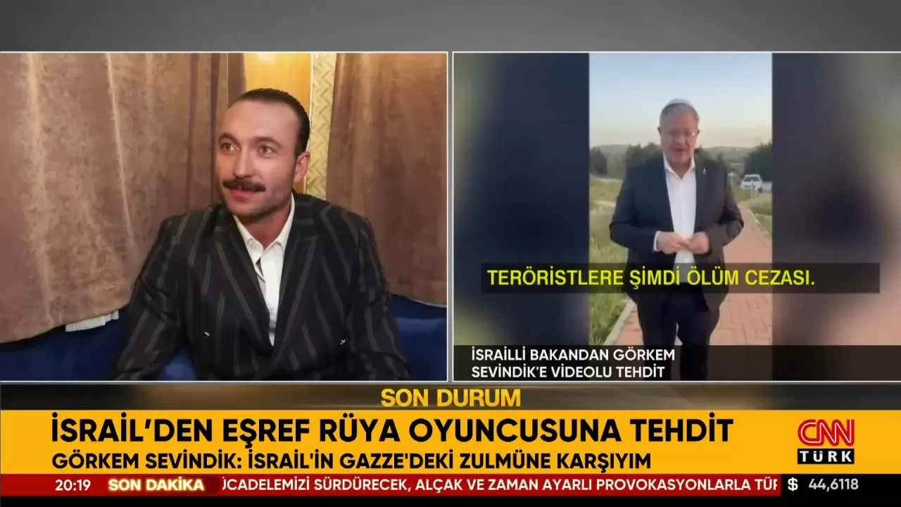 Görkem Sevindik'ten İsrail Tehdit Videosuna Sert Yanıt