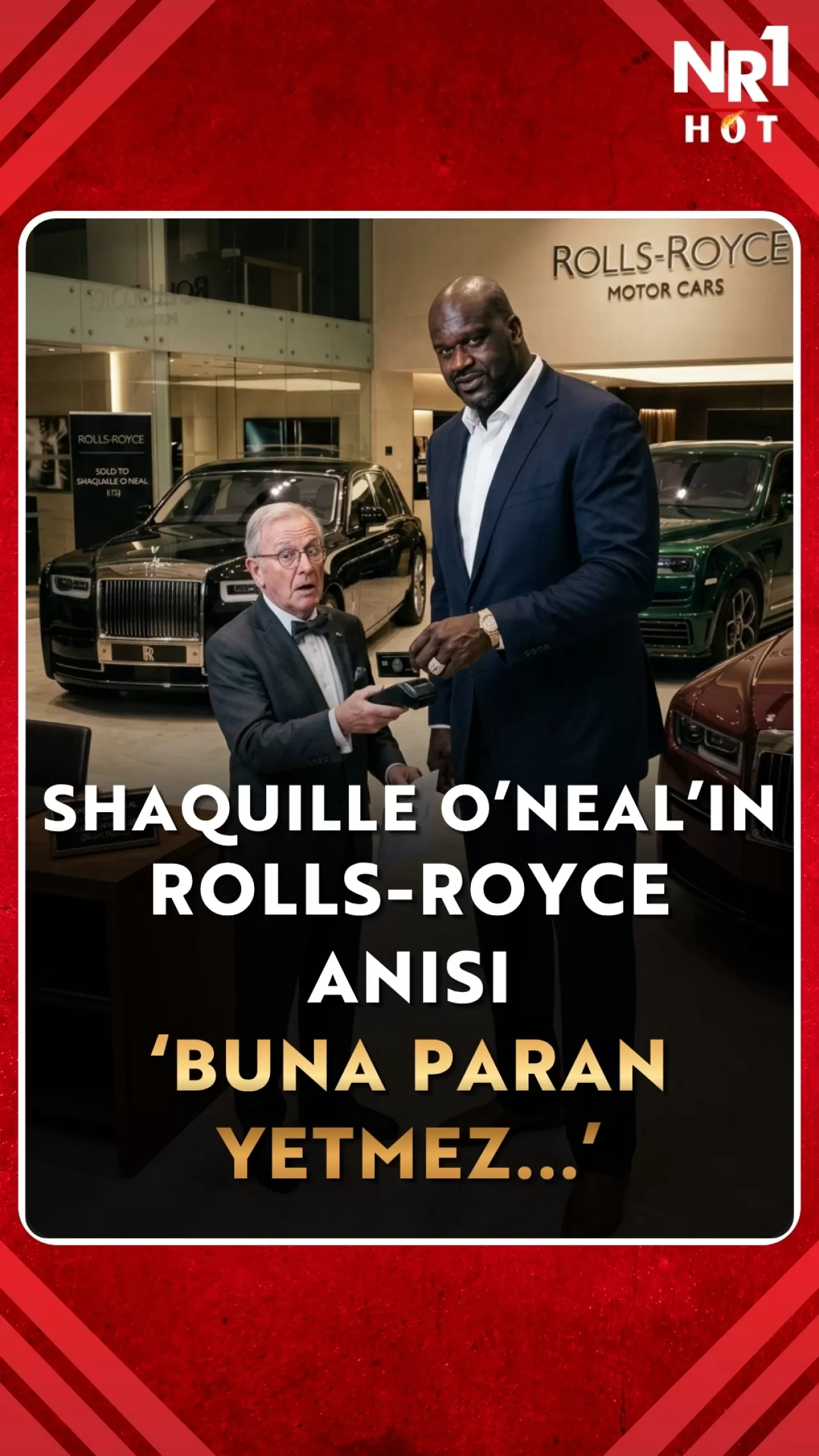Shaquille O'Neal'ın Rolls Royce Anısı: Buna Paran Yetmez!