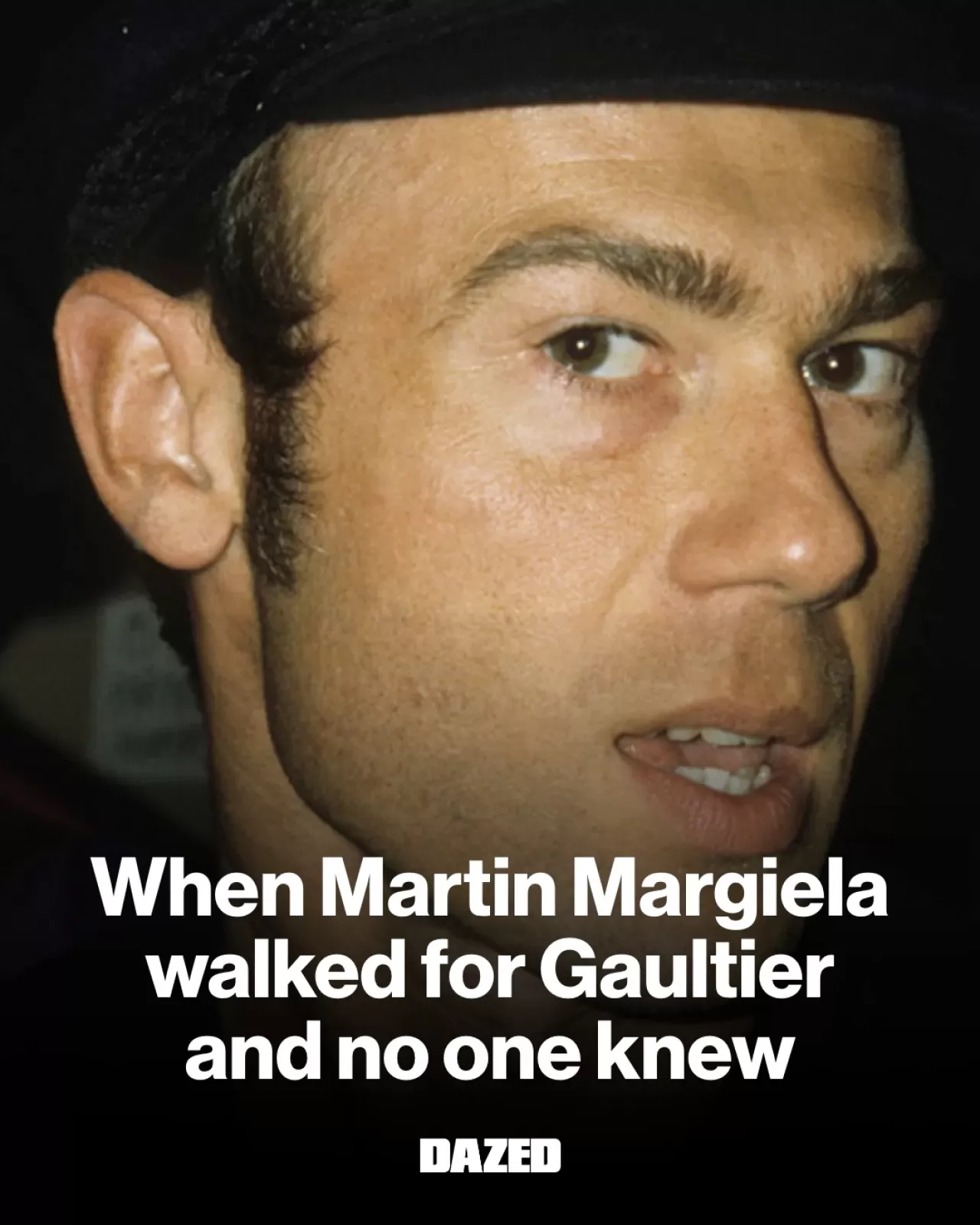 Martin Margiela'nın Gizli Podyum Çıkışı: Jean Paul Gaultier'den Tarihi İtiraf