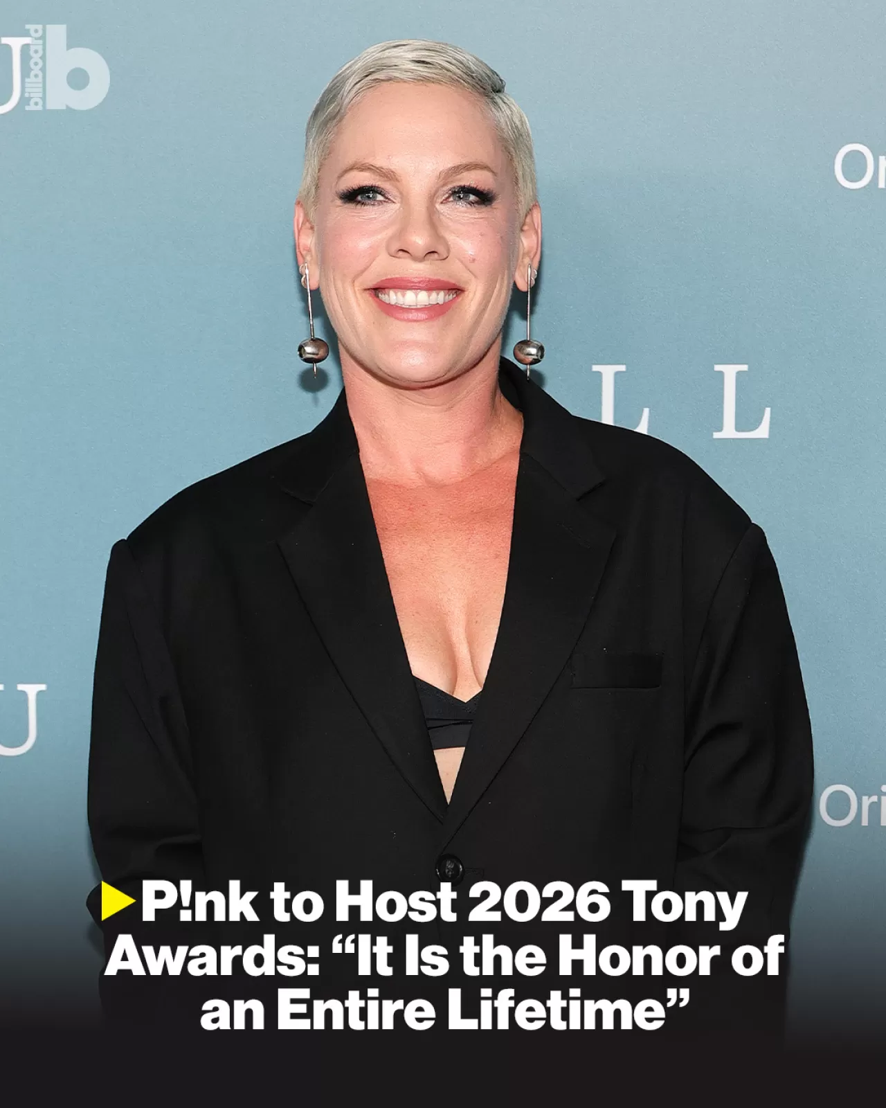Pink, 79. Tony Ödülleri'ni Sunacak: Broadway'in En Büyük Gecesi Haziran'da