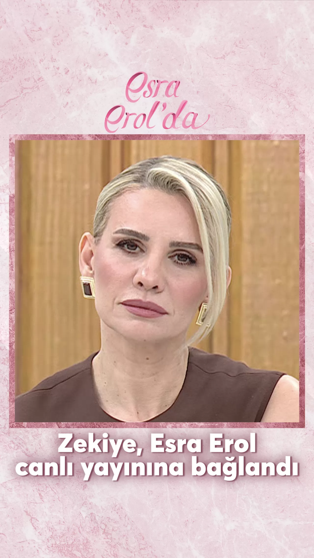 3 Çocuğu ile Kaybolan Zekiye Esra Erol'da Canlı Yayınla Ulaştı