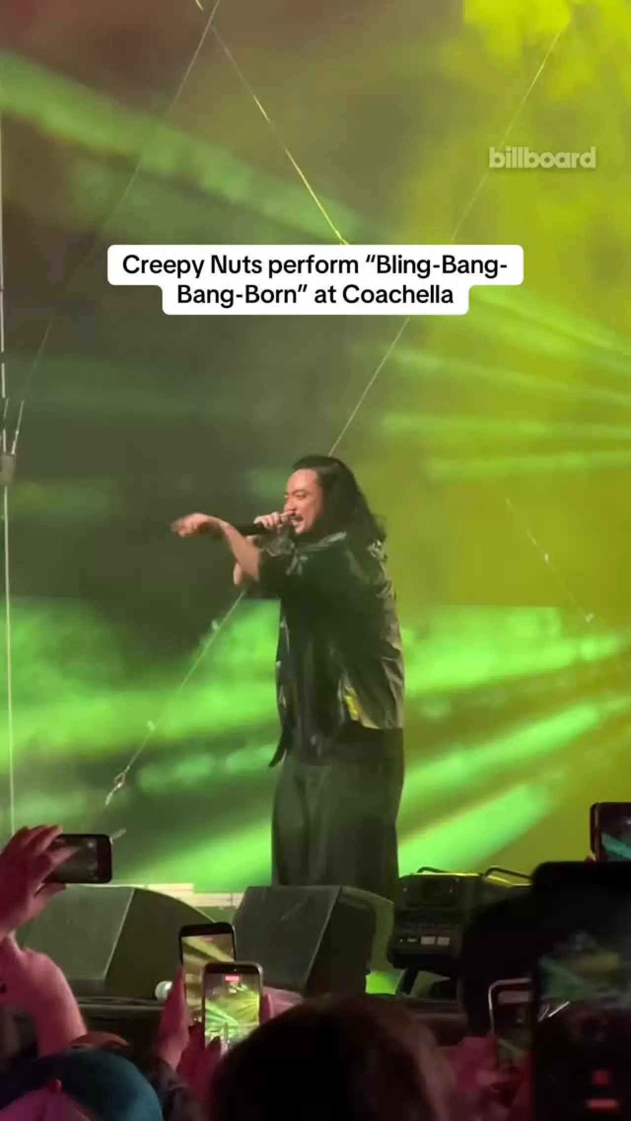 Creepy Nuts'un Billboard Birincisi Coachella'ya Taşınıyor