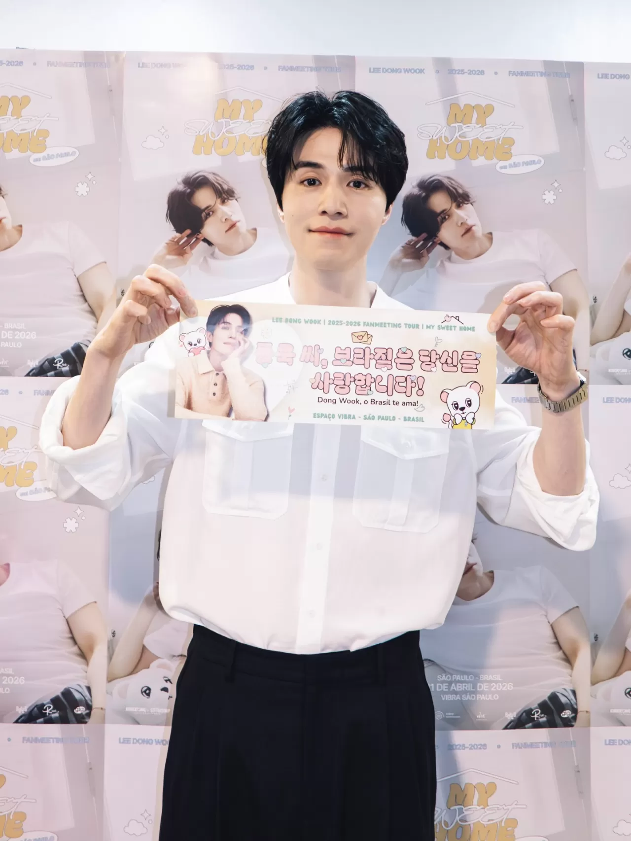 Lee Dongwook'tan Sao Paulo'da My Sweet Home Fan Buluşması