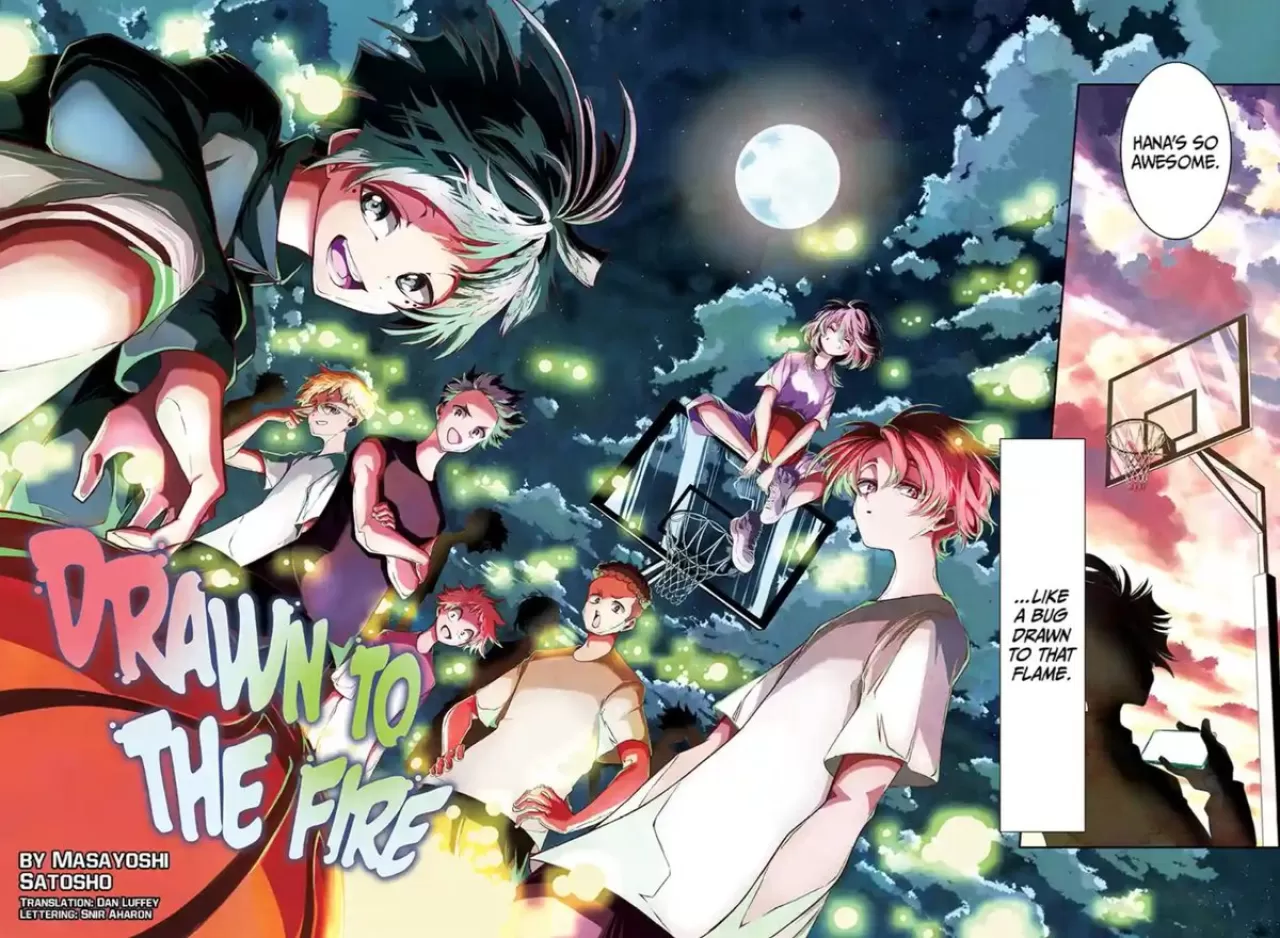 Yeni Basketbol Mangası 'Drawn to the Fire' Weekly Shonen Jump'ta Başladı