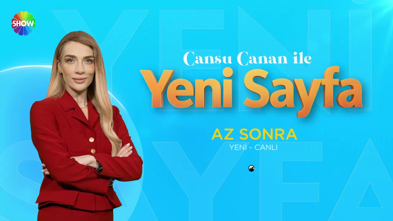 Cansu Canan ile YeniSayfa Canlı Yayını Show TV'de Başlıyor!