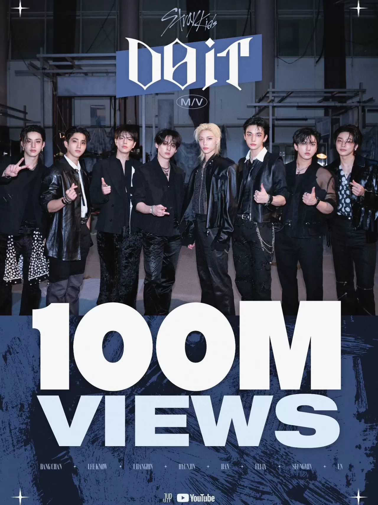 Stray Kids'in "Do It" Videosu YouTube'da 100 Milyon İzlenmeyi Aştı