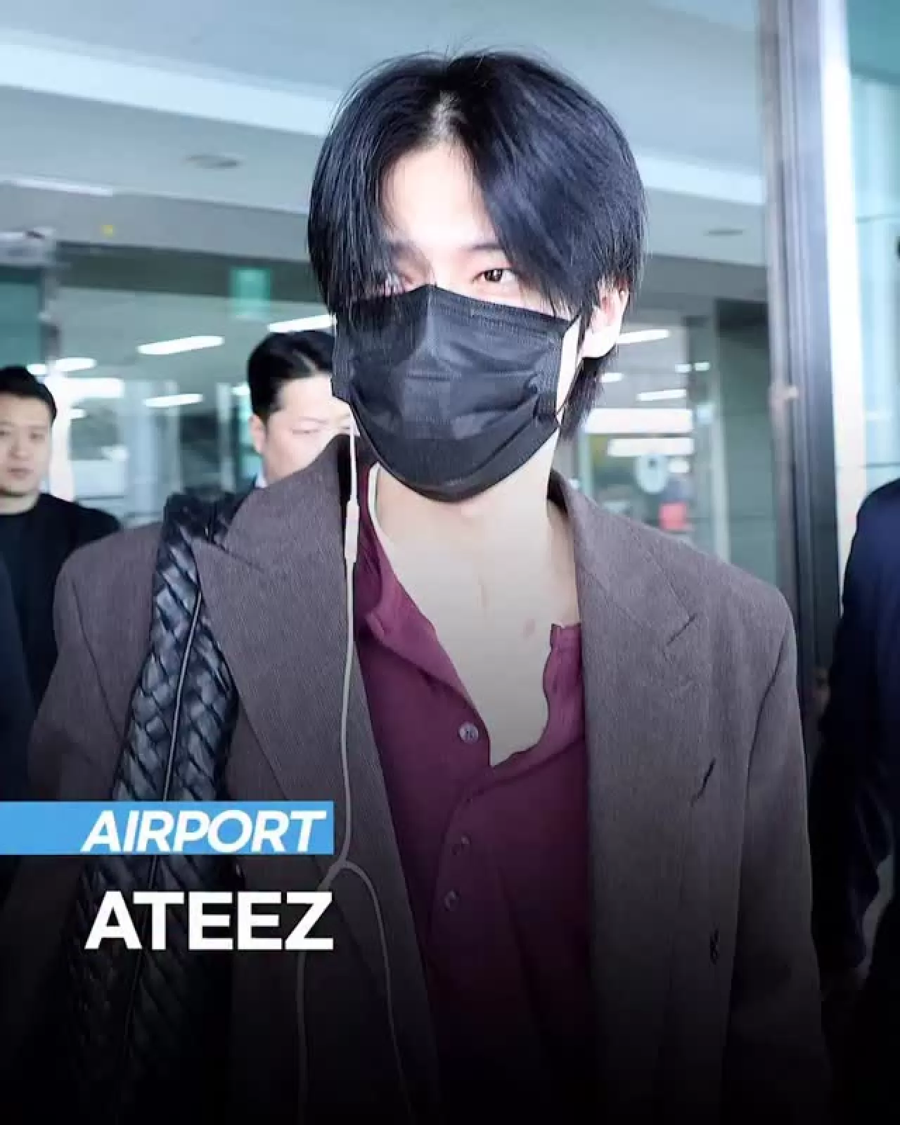 ATEEZ, Gimpo Havalimanı'ndan Giriş Yaptı