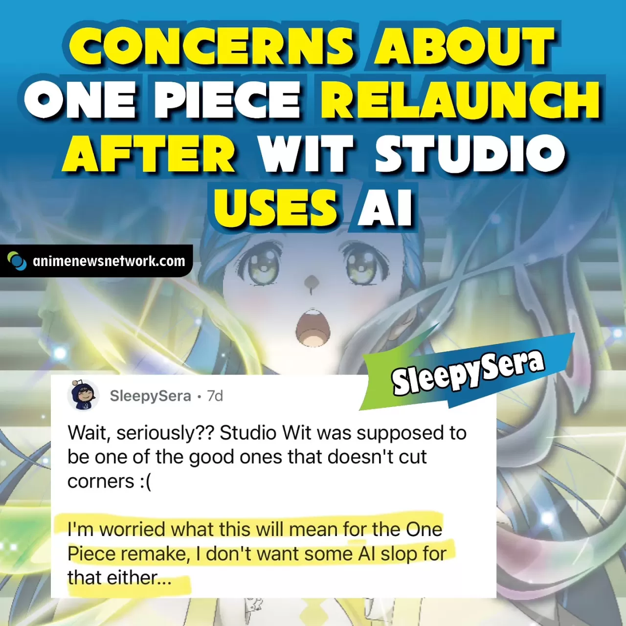WIT Studio AI Arka Plan Kullandı: One Piece Remake'e AI Damga Vuracak mı?