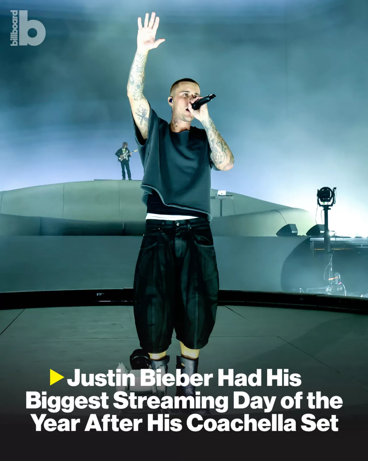 Justin Bieber Coachella Sonrası ABD'de Rekor Dinlenmeye Ulaştı