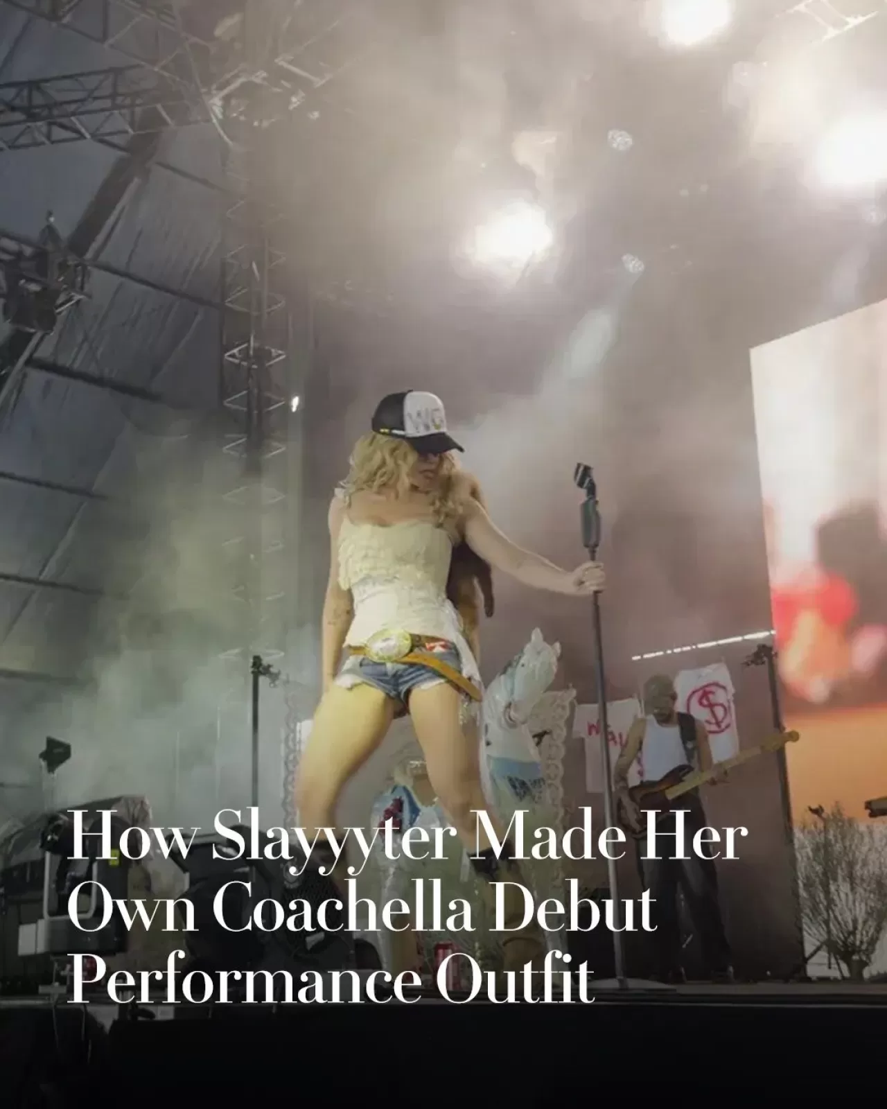 Slayyyter, Hayalini Kurduğu Coachella Sahnesinde: 