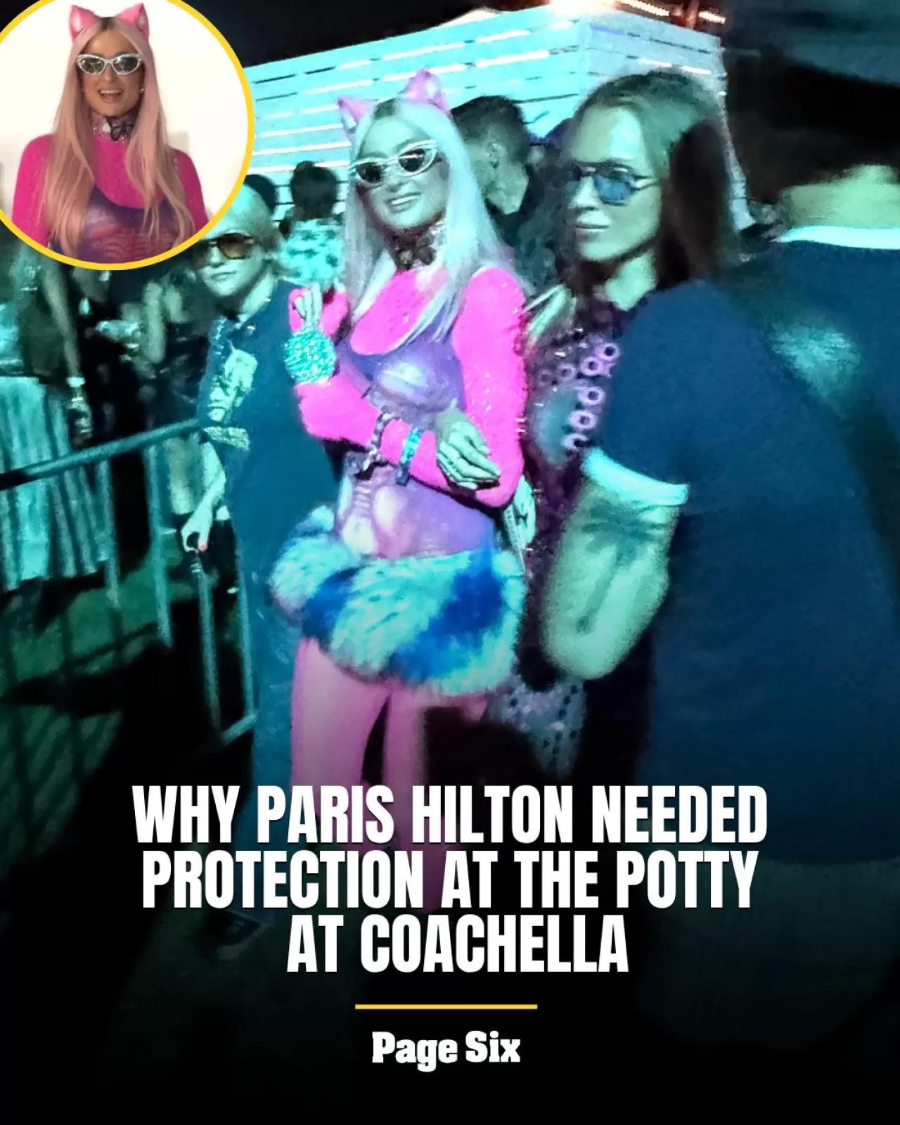 Paris Hilton'dan Coachella'da Şaşırtan Tuvalet Hamlesi