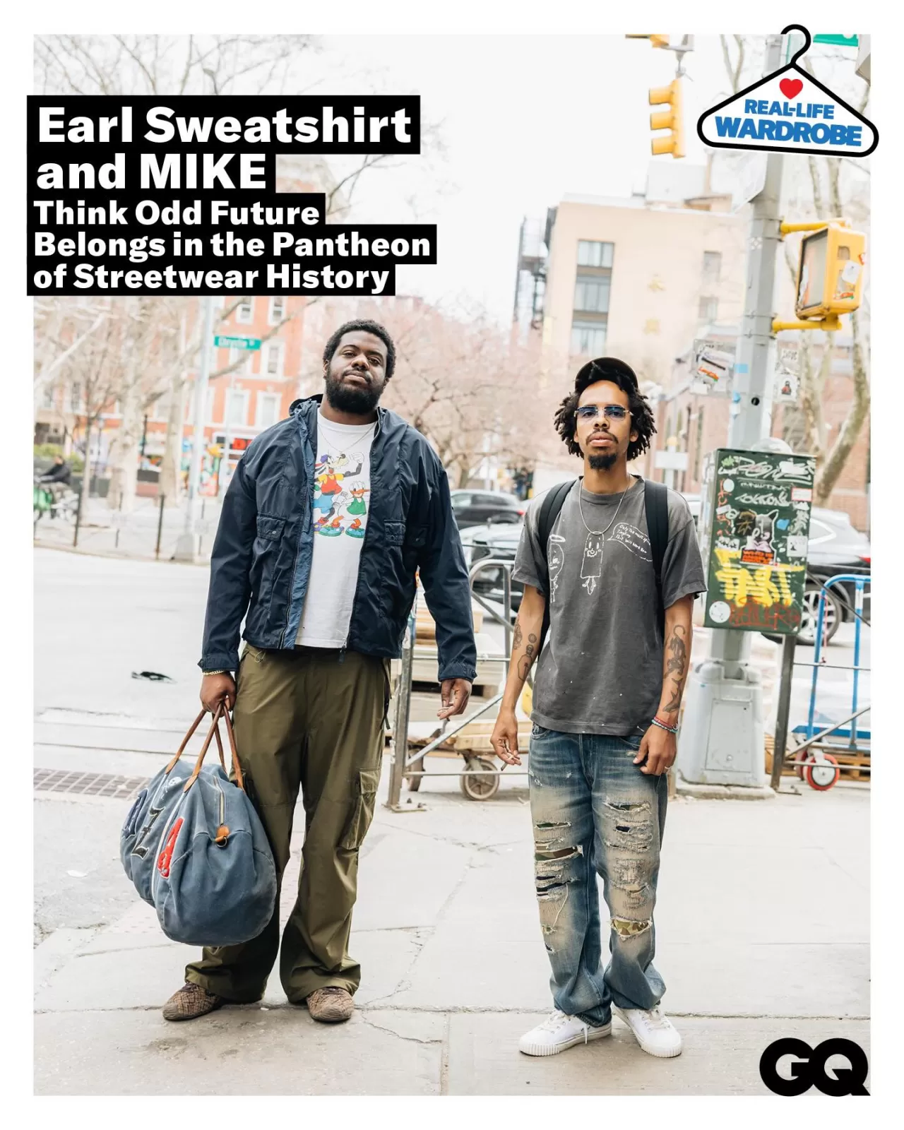 Earl Sweatshirt ve MIKE'nin GQ'da Moda Röportajı: Hip-Hop ve Sokak Modası Kesişimi