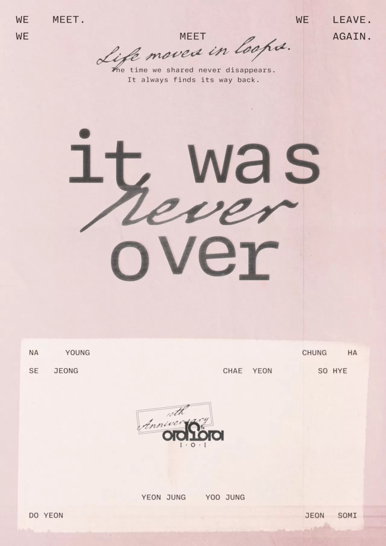 I.O.I, 10. Yıl Dönümünde LOOP 3. Mini Albümünü Duyurdu