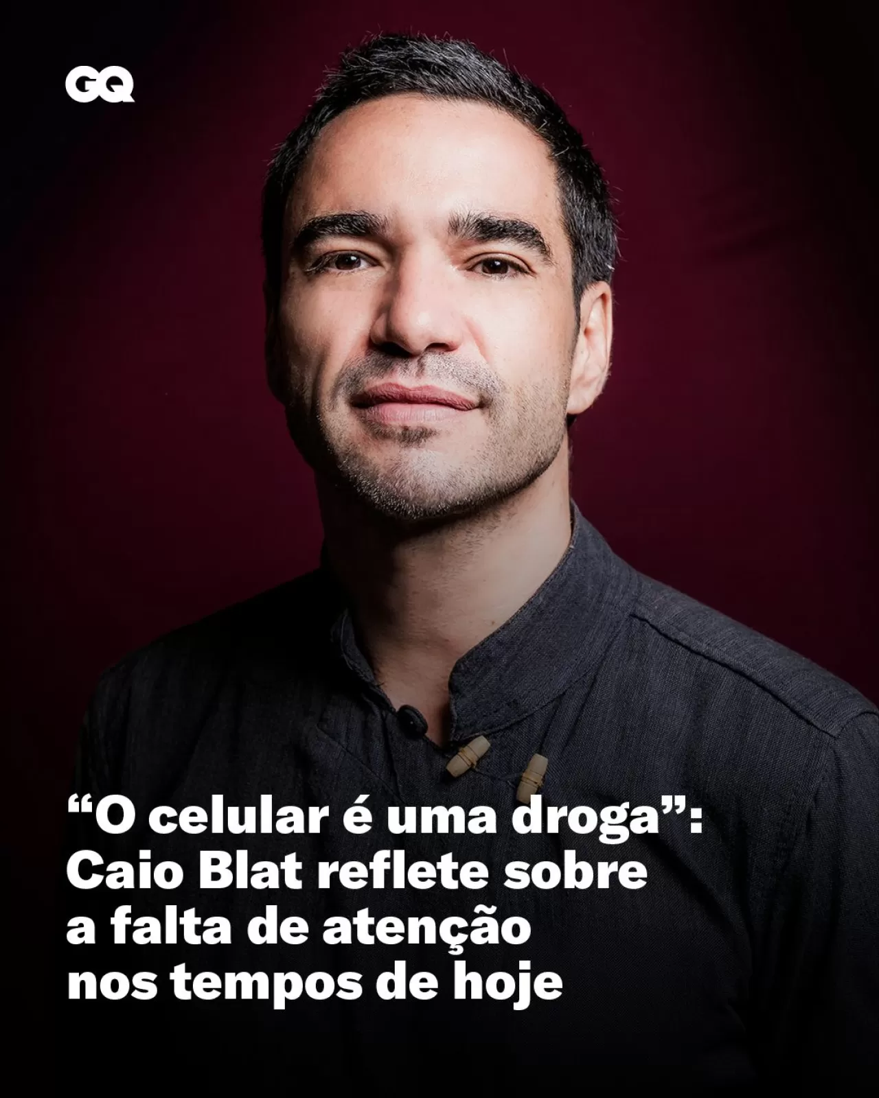 Caio Blat'dan Sosyal Medya Uyarısı: 