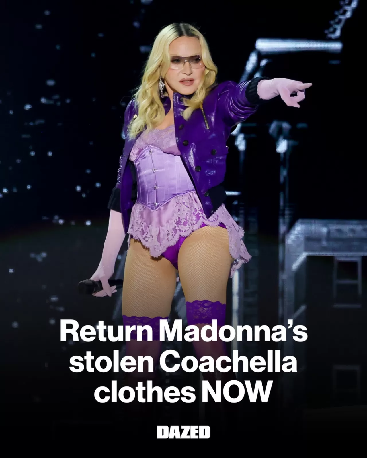 Madonna'nın Arşivinden Kıyafetler Kayboldu: Coachella Sonrası Ödül Çağrısı