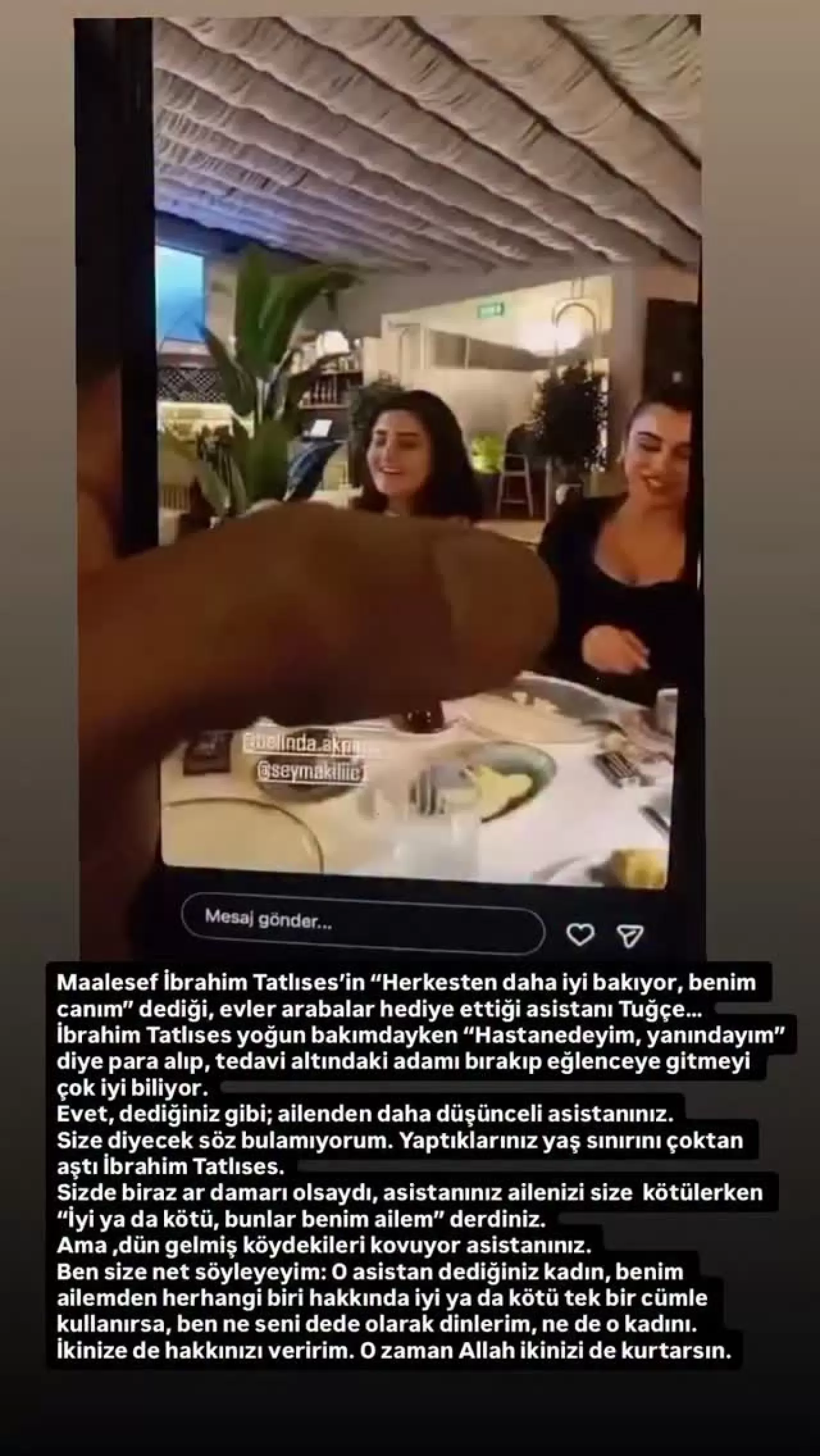İbrahim Tatlıses'in Miras Açıklaması Torununu Çileden Çıkardı