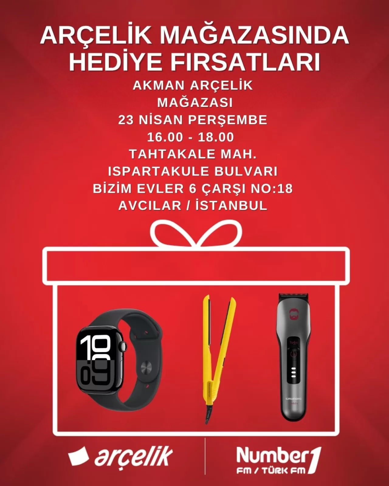 Arçelik ve Numberone TV İş Birliğiyle Büyük Hediye Fırsatı