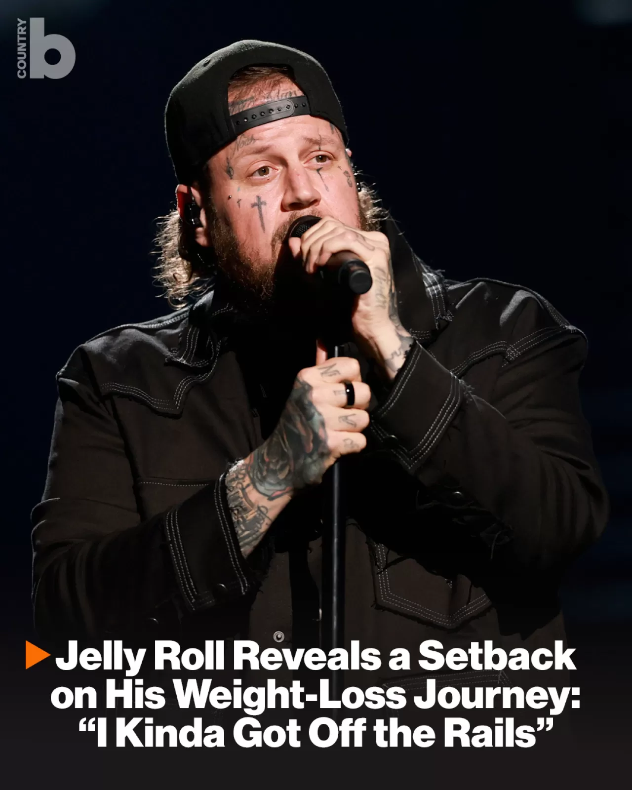 Jelly Roll Kilo Mücadelesindeki Dürüstlüğüyle Takdir Topluyor