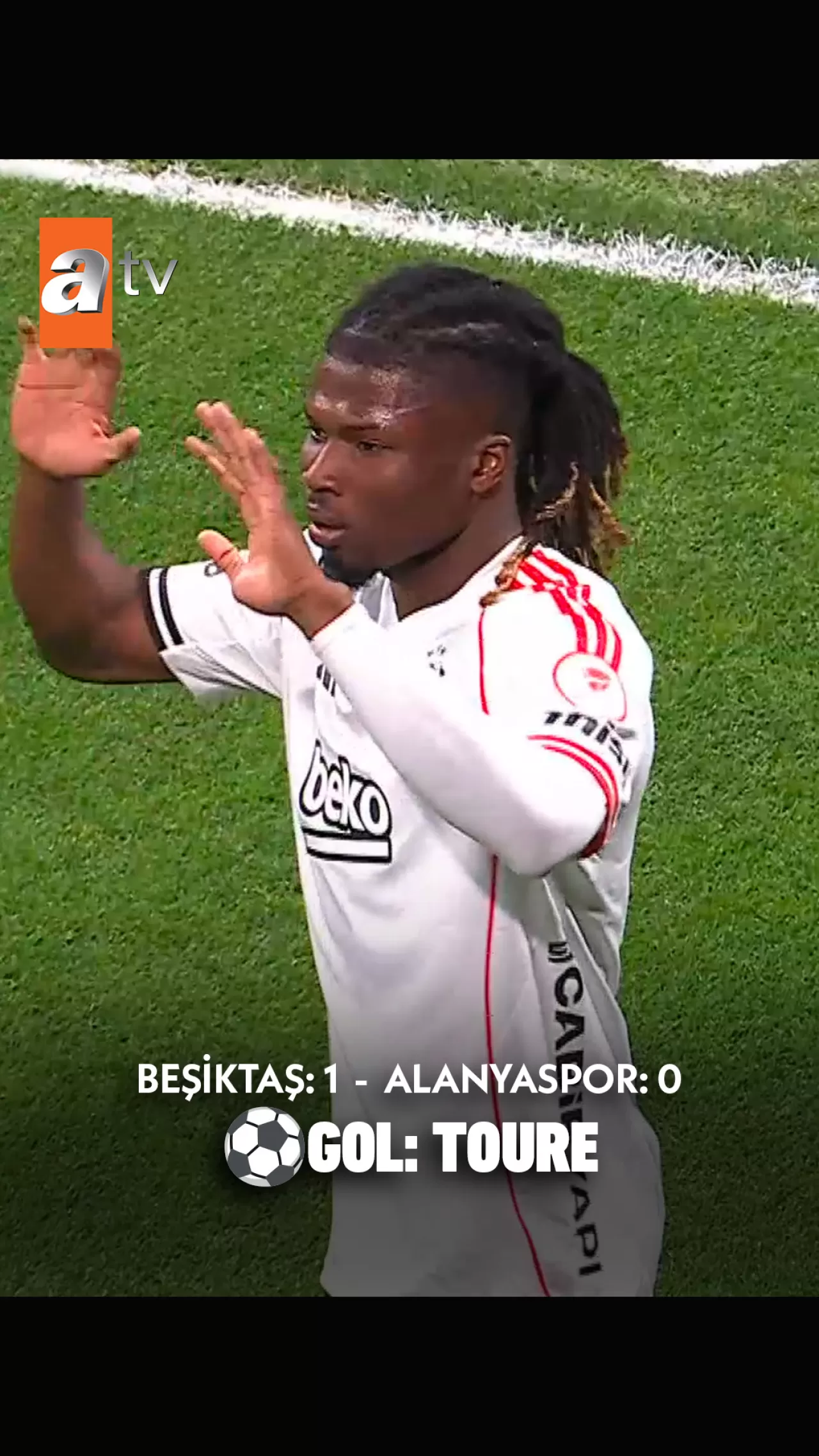 Beşiktaş, Ziraat Türkiye Kupası'nda Alanyaspor'u 1-0 mağlup etti