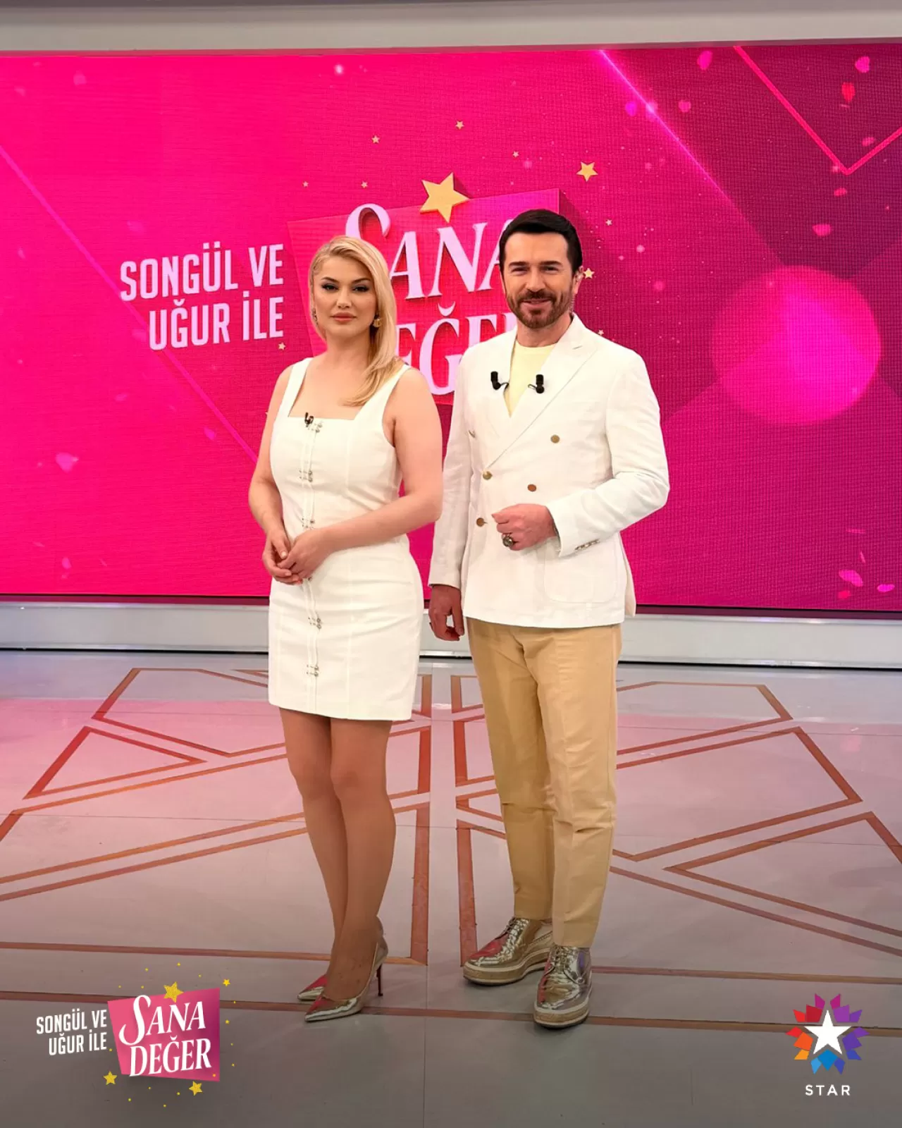 Songül ve Uğur ile SanaDeğer Programı Star TV'de Canlı Yayında