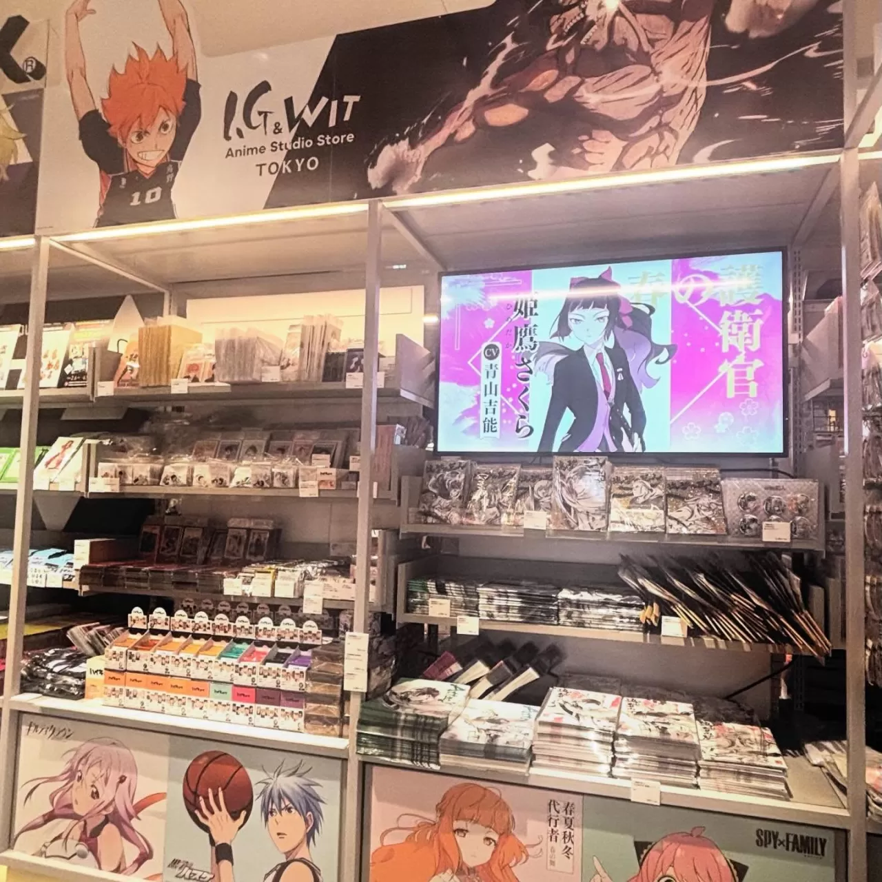 WIT Studio, Tokyo'da Attack on Titan ve SPY x FAMILY Ürünleriyle Açıldı
