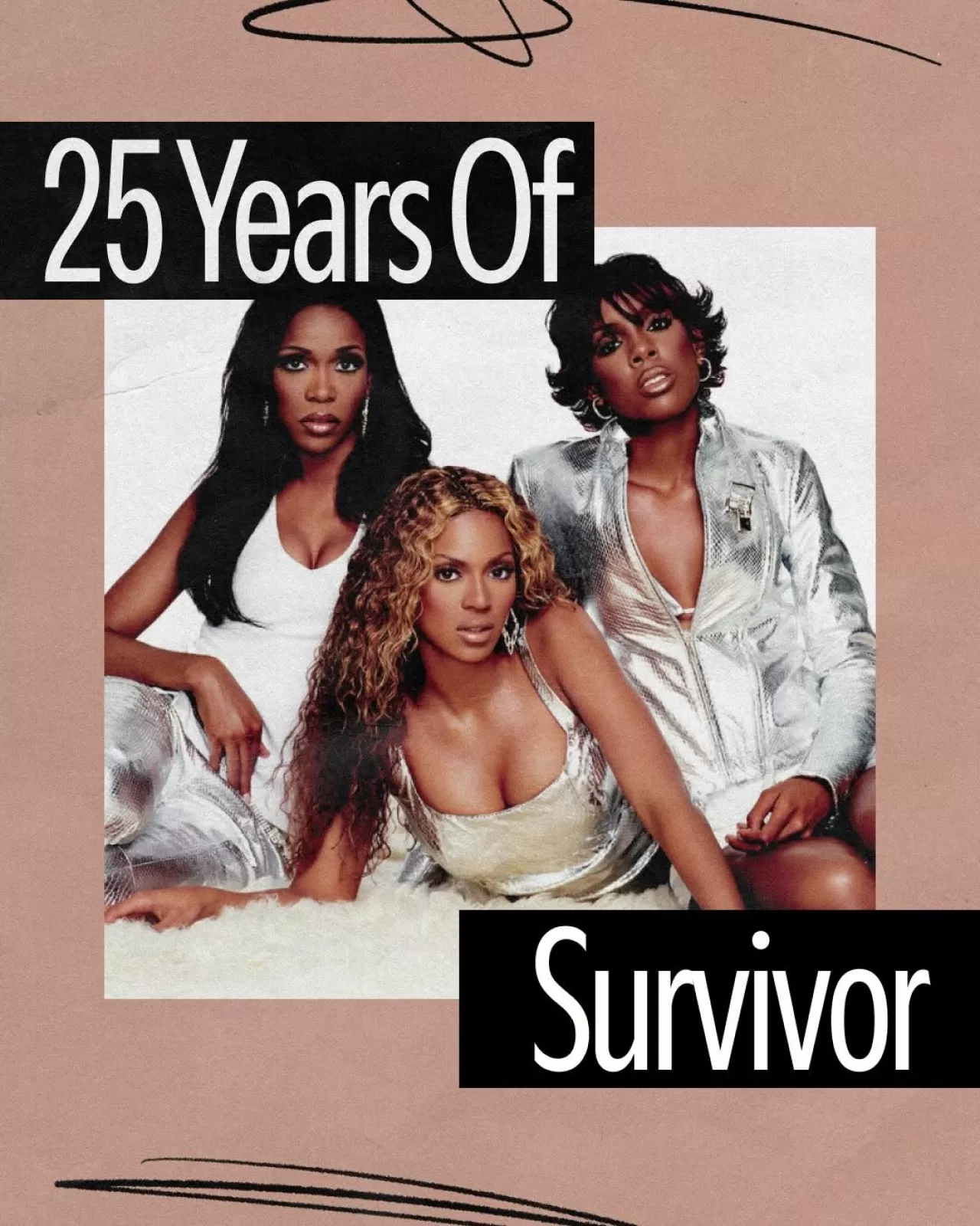 Destiny's Child "Survivor" 25. Yılında: 1.5 Milyar Akışla Hâlâ Dinleniyor