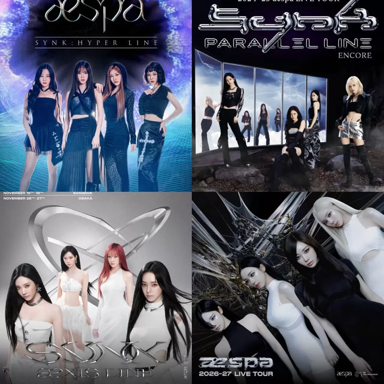 aespa 2023'ten 2027'ye: 4 Dünya Turu ile K-Pop'un Küresel Gücü