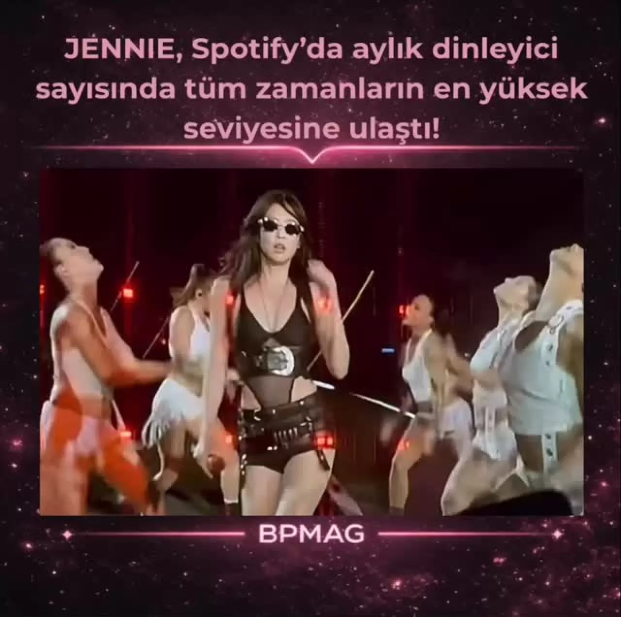 Blackpink'li Jennie'den Spotify'da Tarihi Rekor: 56 Milyon Dinleyici