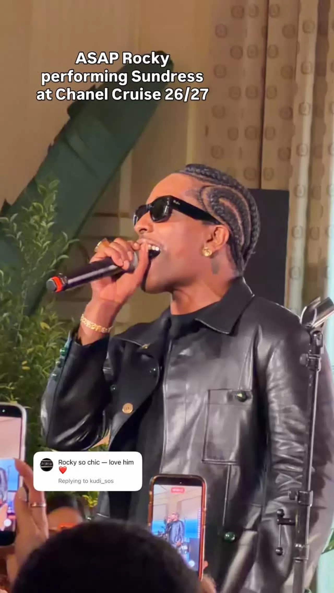 ASAP Rocky, Chanel Cruise 26/17'de Sundress Performansıyla Sahne Aldı