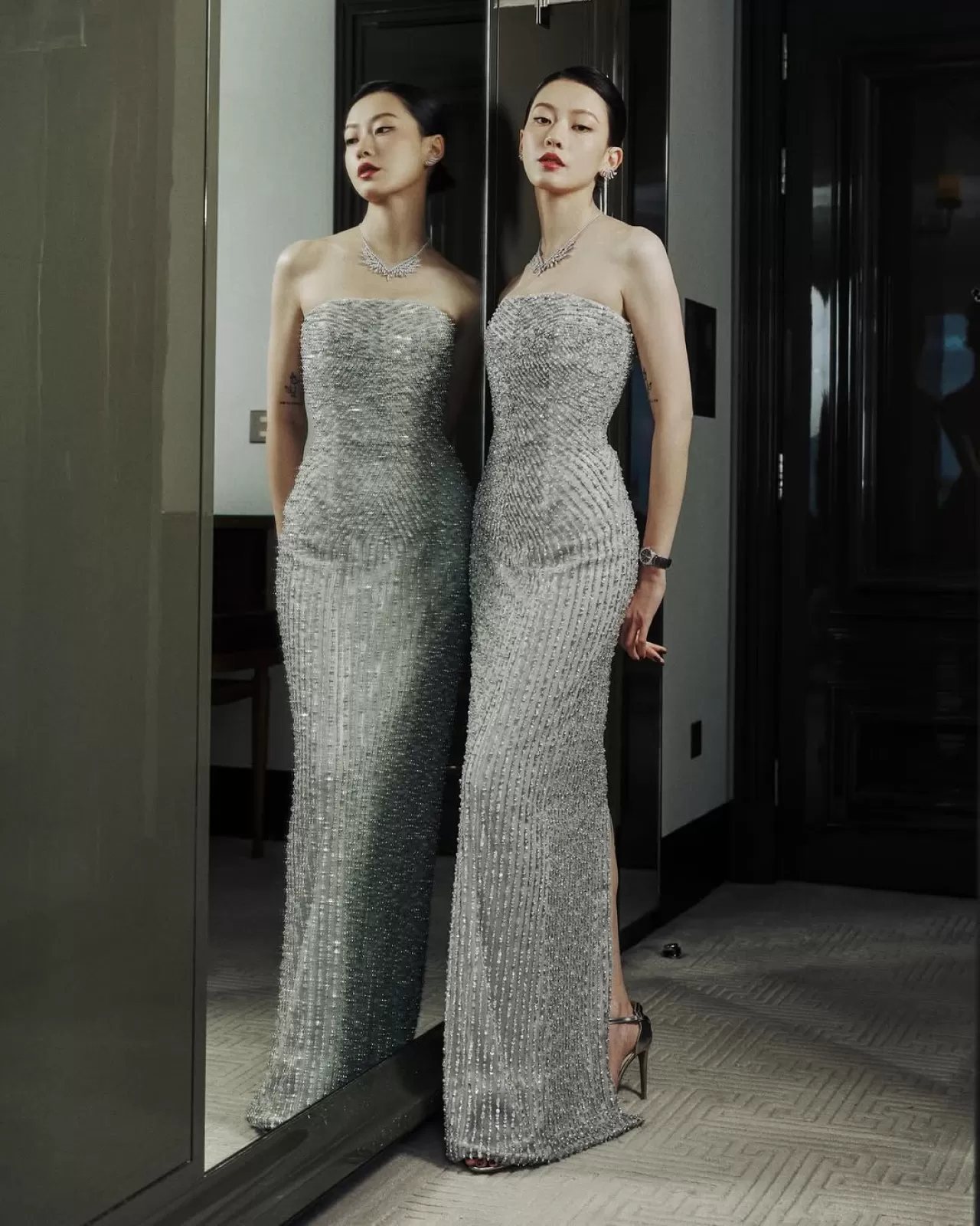 Fish Liew Hong Kong Film Ödülleri'nde Ralph Lauren ile Sahne Aldı