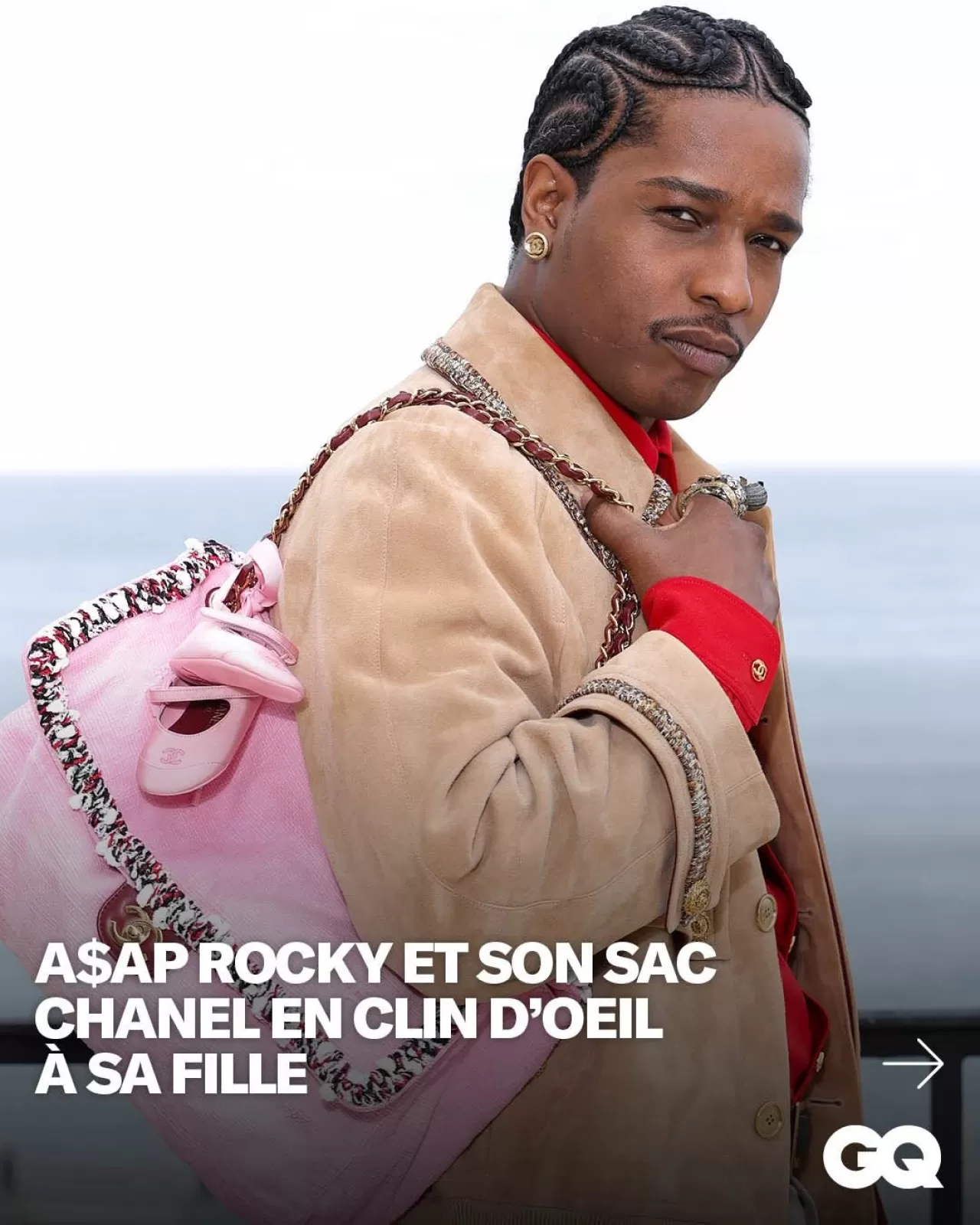 ASAP Rocky, Chanel Defilesinde Kızına Duygusal Gönderme Yaptı
