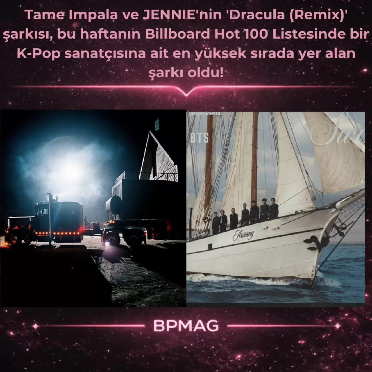 JENNIE ve Tame Impala, Billboard'da K-Pop Tarihi Yazdı