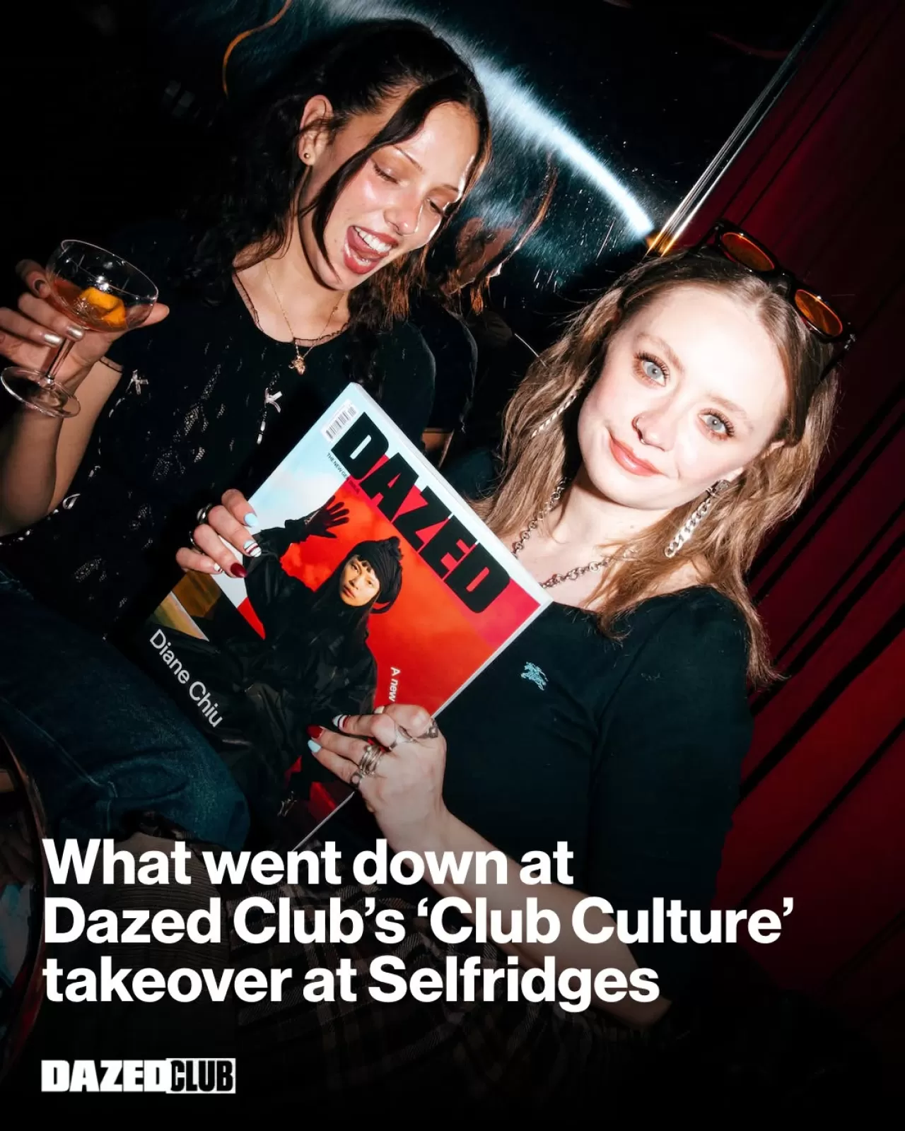 Dazed Club, Selfridges'in Otoparkını Sanat ve Performansla Dönüştürdü: 35. Yıl Kutlaması