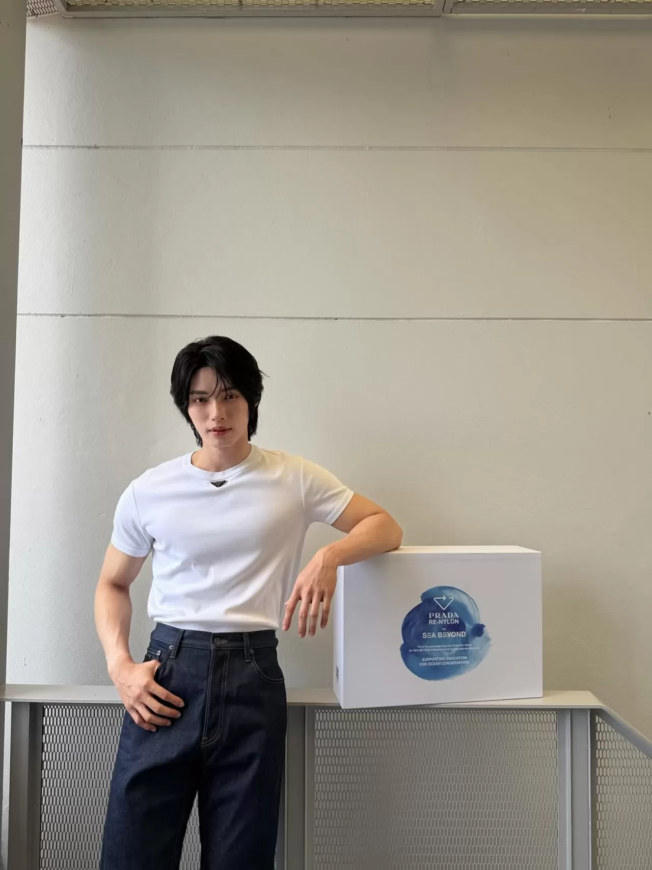 Win Metawin'den Prada Re-Nylon'a Sosyal Medyada Destek