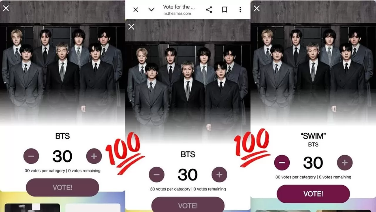 BTS AMAs 2026'da 3 Kategoride Aday: Oylamaya 8 Gün Kaldı