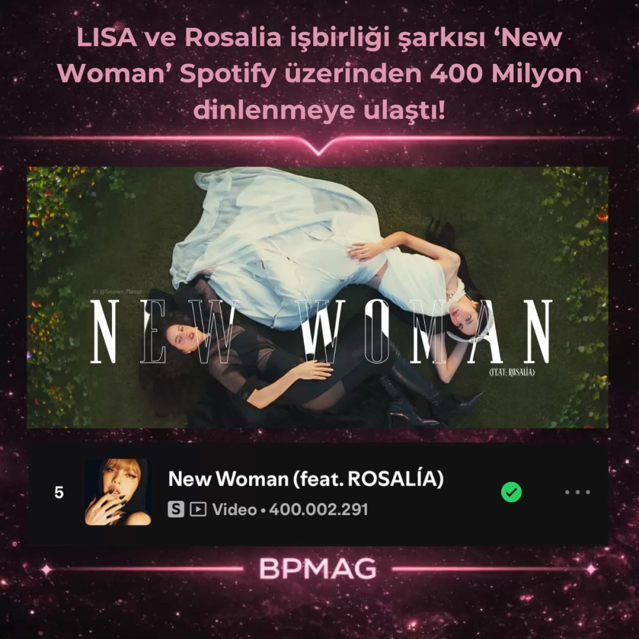 LISA ve Rosalia'nın 