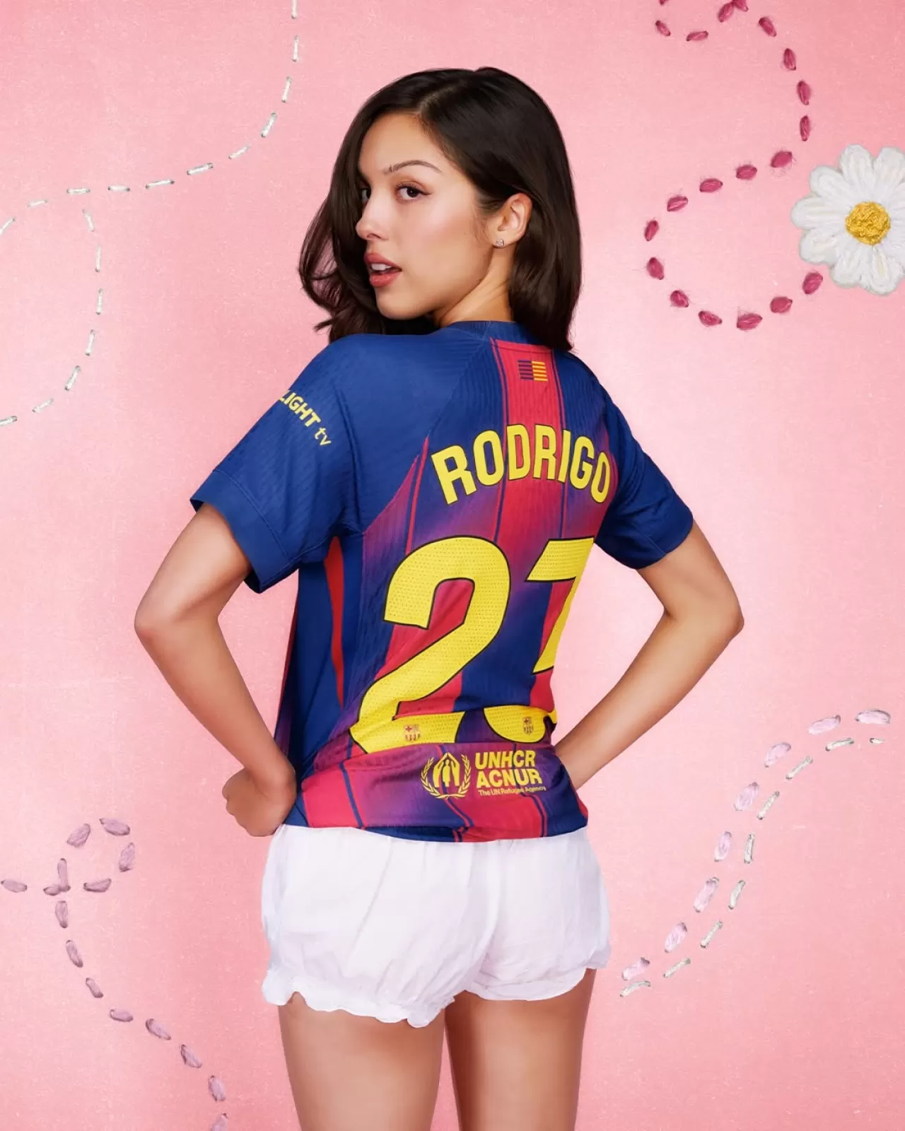 Olivia Rodrigo El Clásico'da: FC Barcelona İçin 1899 Adetlik Özel Tasarım