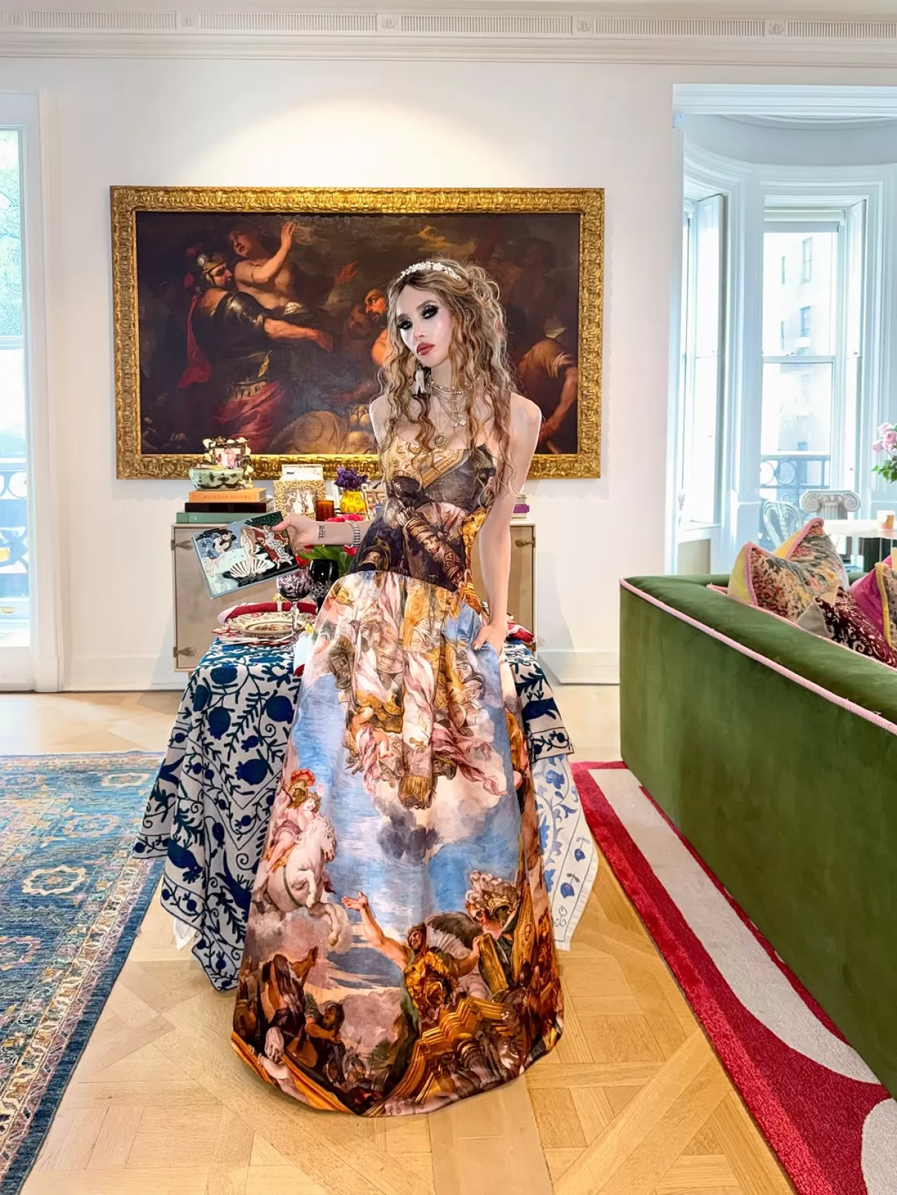 Alice + Olivia'dan Giyilebilir Sanat: Rönesans İlhamlı Koleksiyon