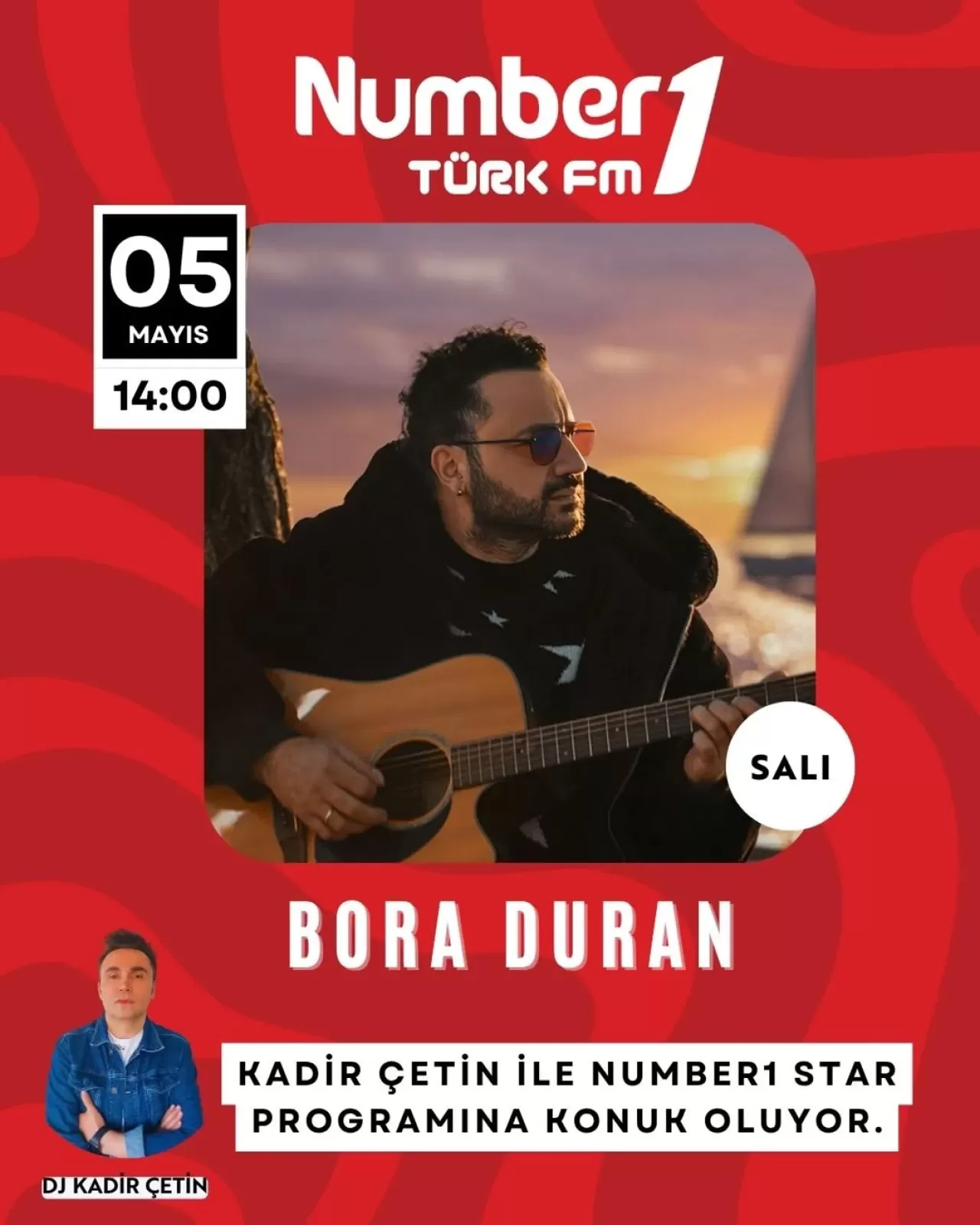 Numberone tv Yarın DJ Kadir Çetin'in Konuğu Oluyor