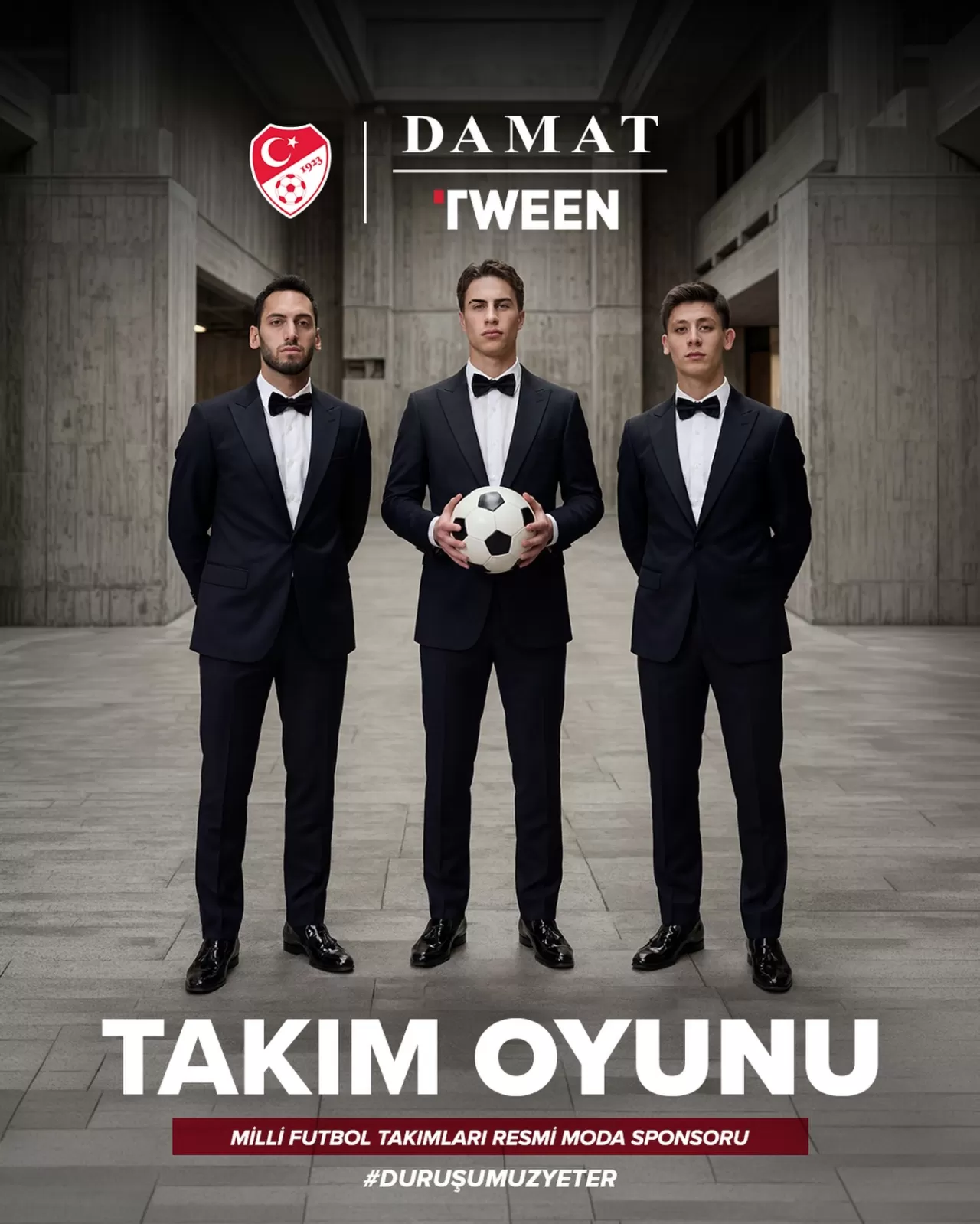 Damat Tween, Milli Futbol Takımları İçin Takım Ruhu Vurgusu Yaptı
