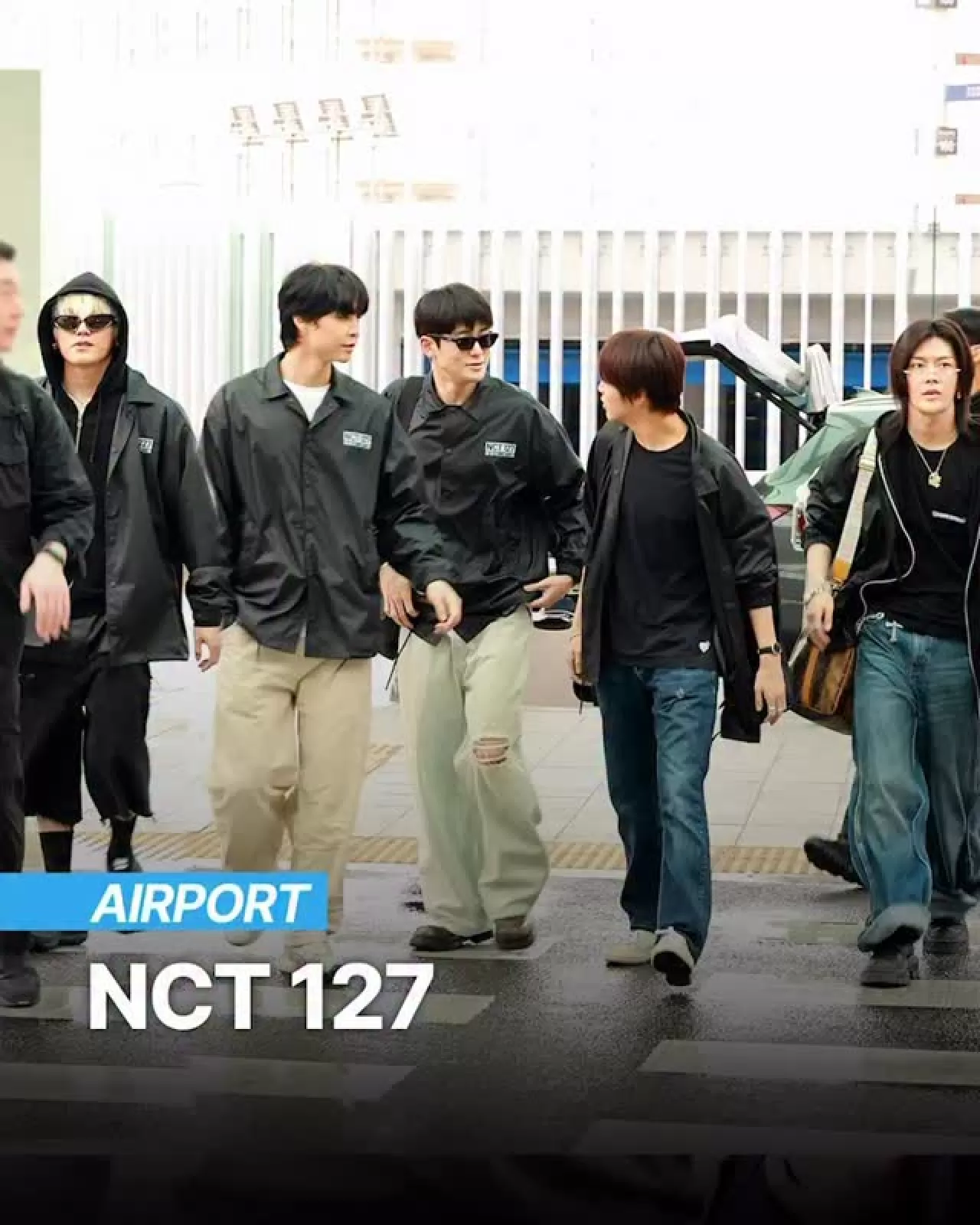 NCT 127 Incheon Havalimanı'ndan Yurt Dışına Çıktı