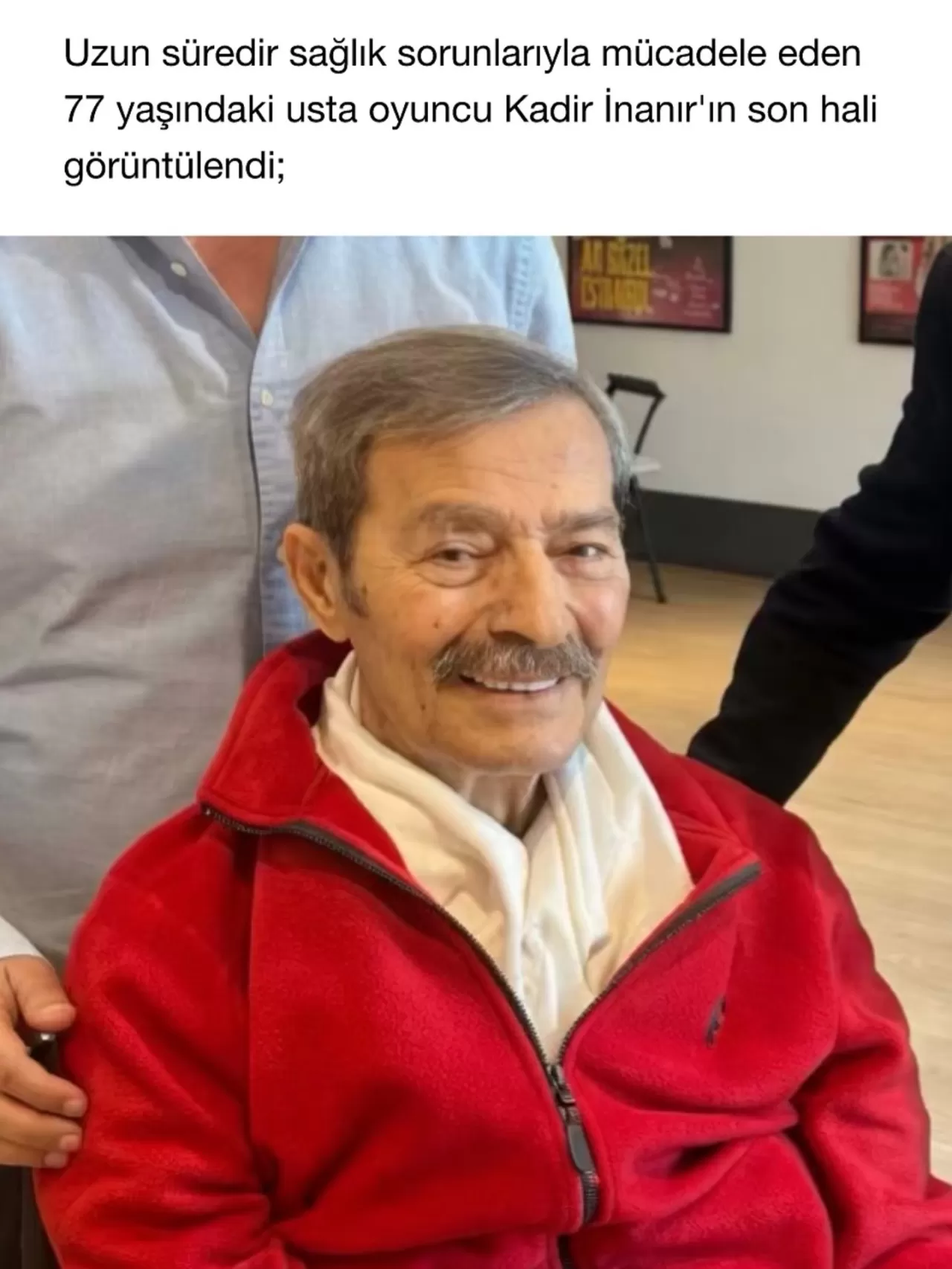 Kadir İnanır'ın Son Hali Sevenlerini Duygulandırdı